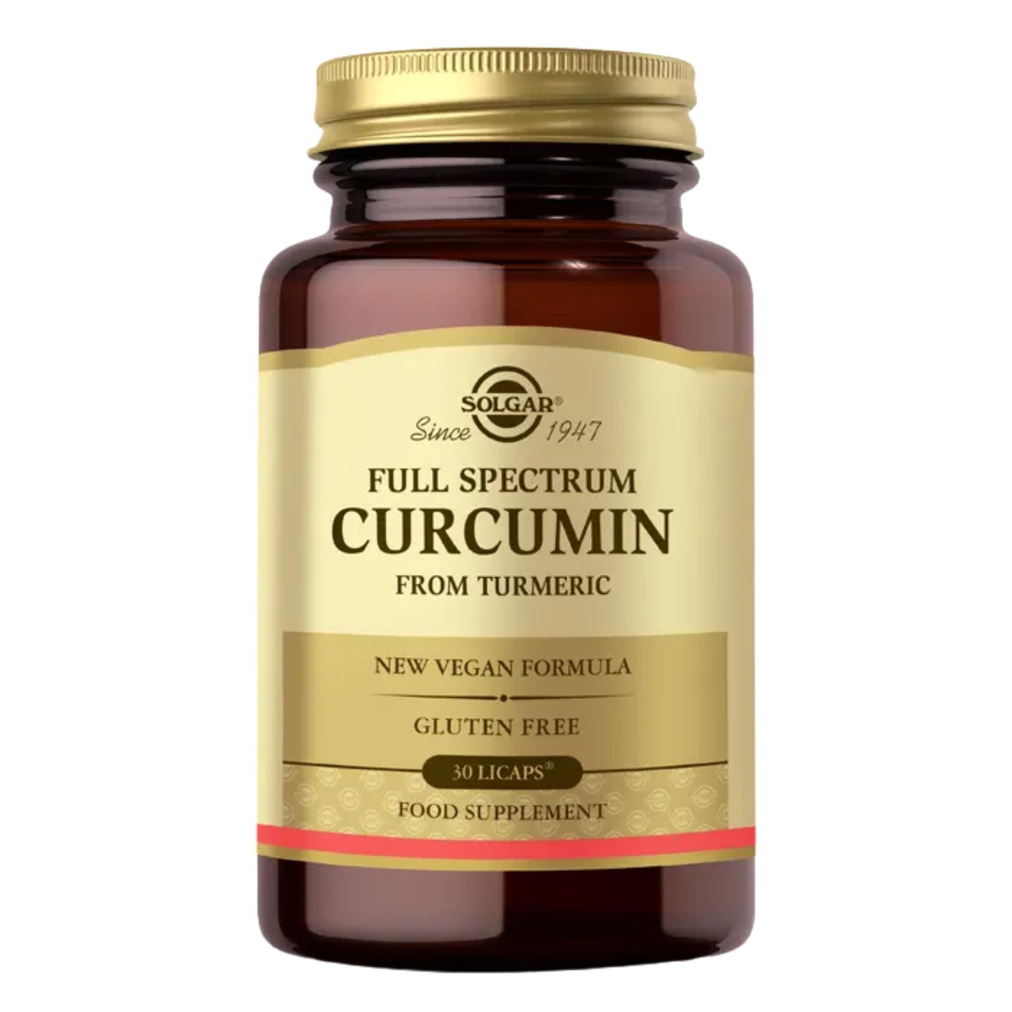 Solgar Full Spectrum Curcumin 30 Kapsül