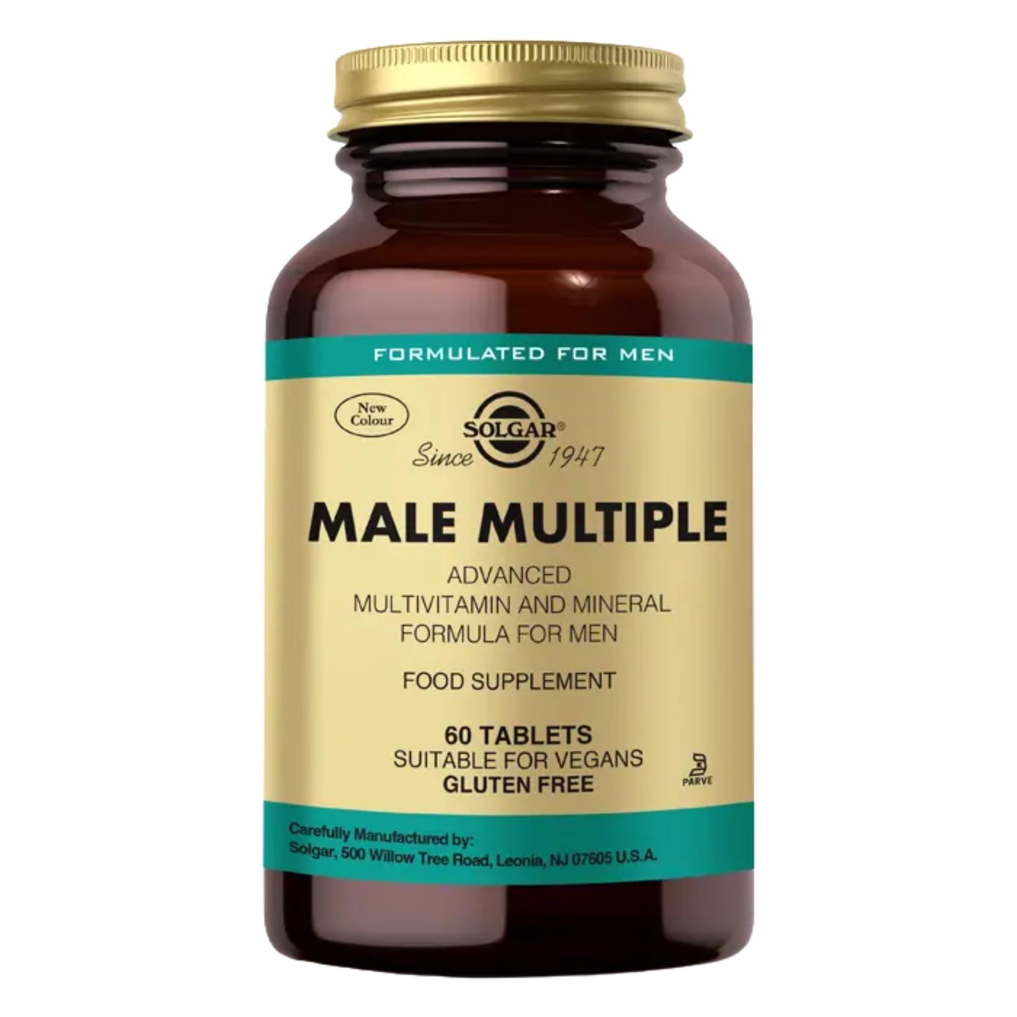 Solgar Male Multiple Multivitamin 60 Tablet