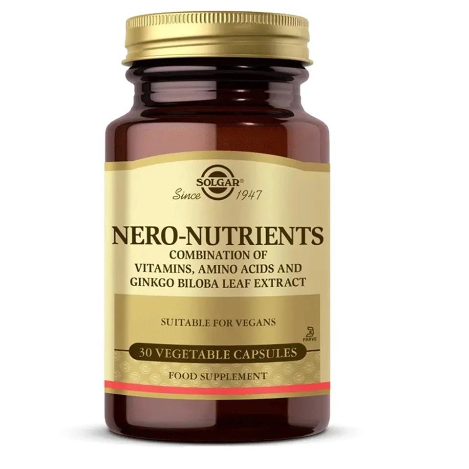 Solgar Nero Nutrients 30 Kapsül