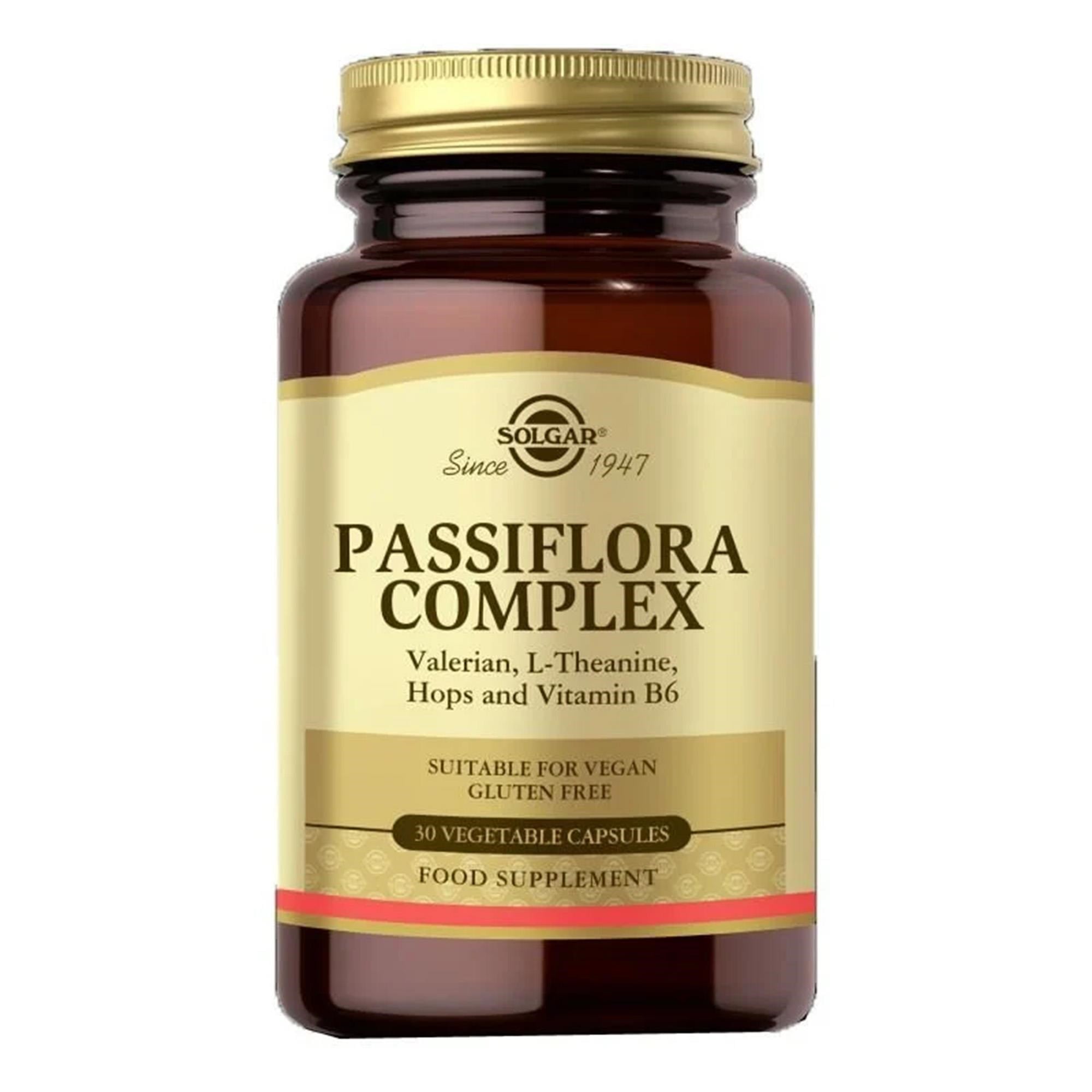 Solgar Passiflora Complex 30 Kapsül