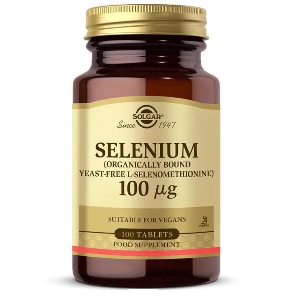 Solgar Selenium 100 mcg 100 Tablet