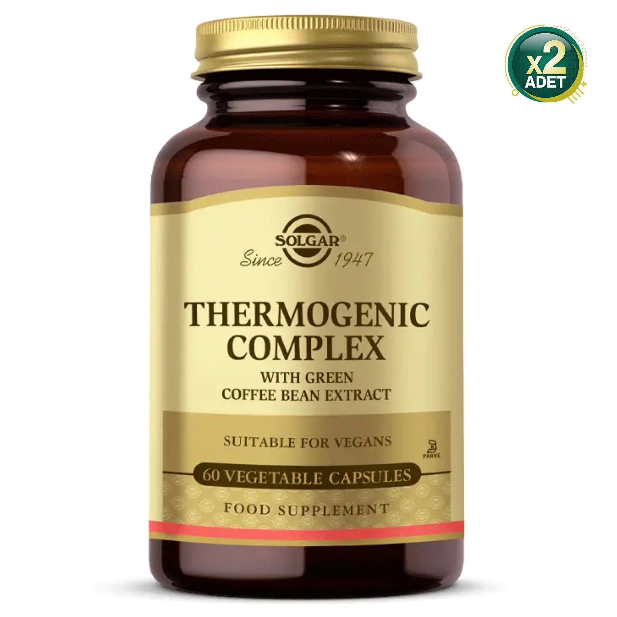Solgar Thermogenic Complex with Svetol 60 Kapsül 2 Adet