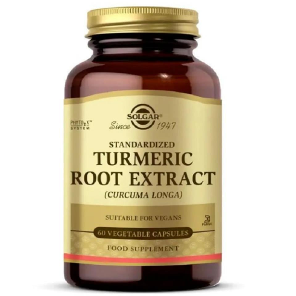 Solgar Turmeric Root Extract 60 Kapsül