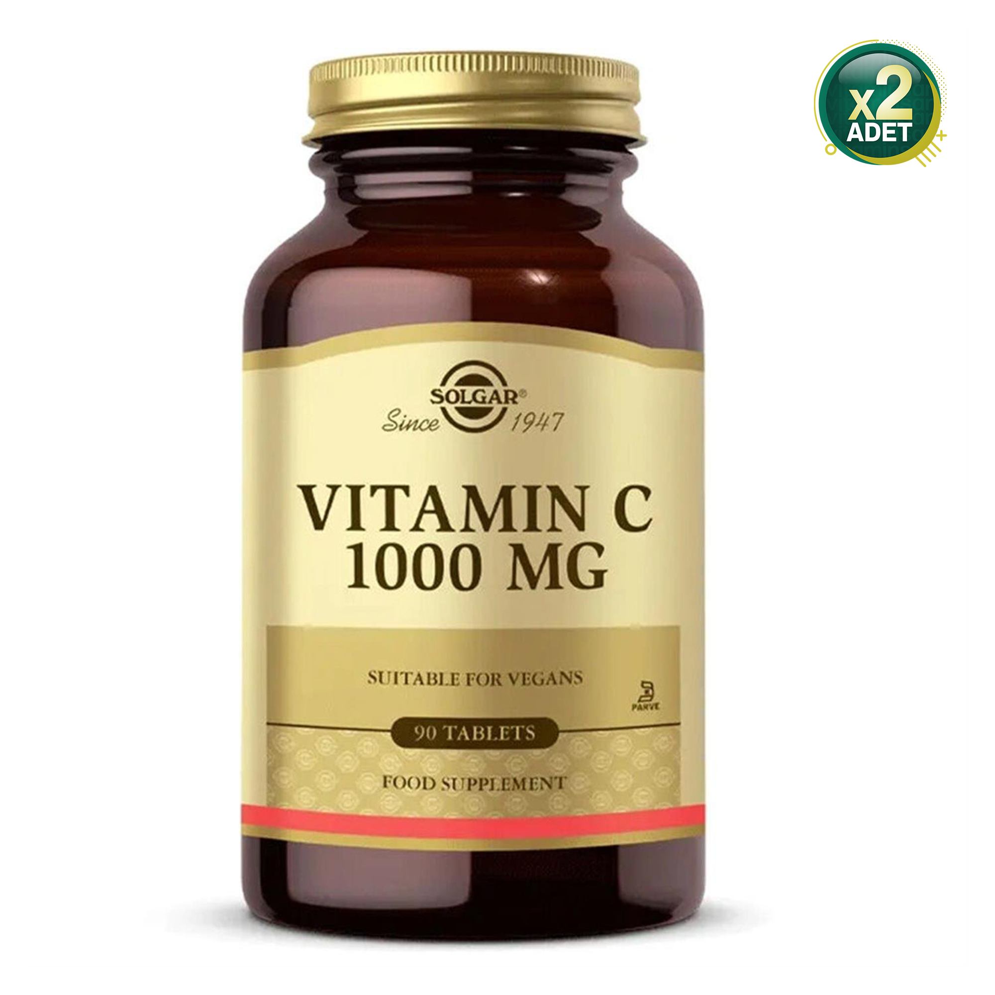 Solgar Vitamin C 1000 Mg 90 Bitkisel Tablet 2 Adet
