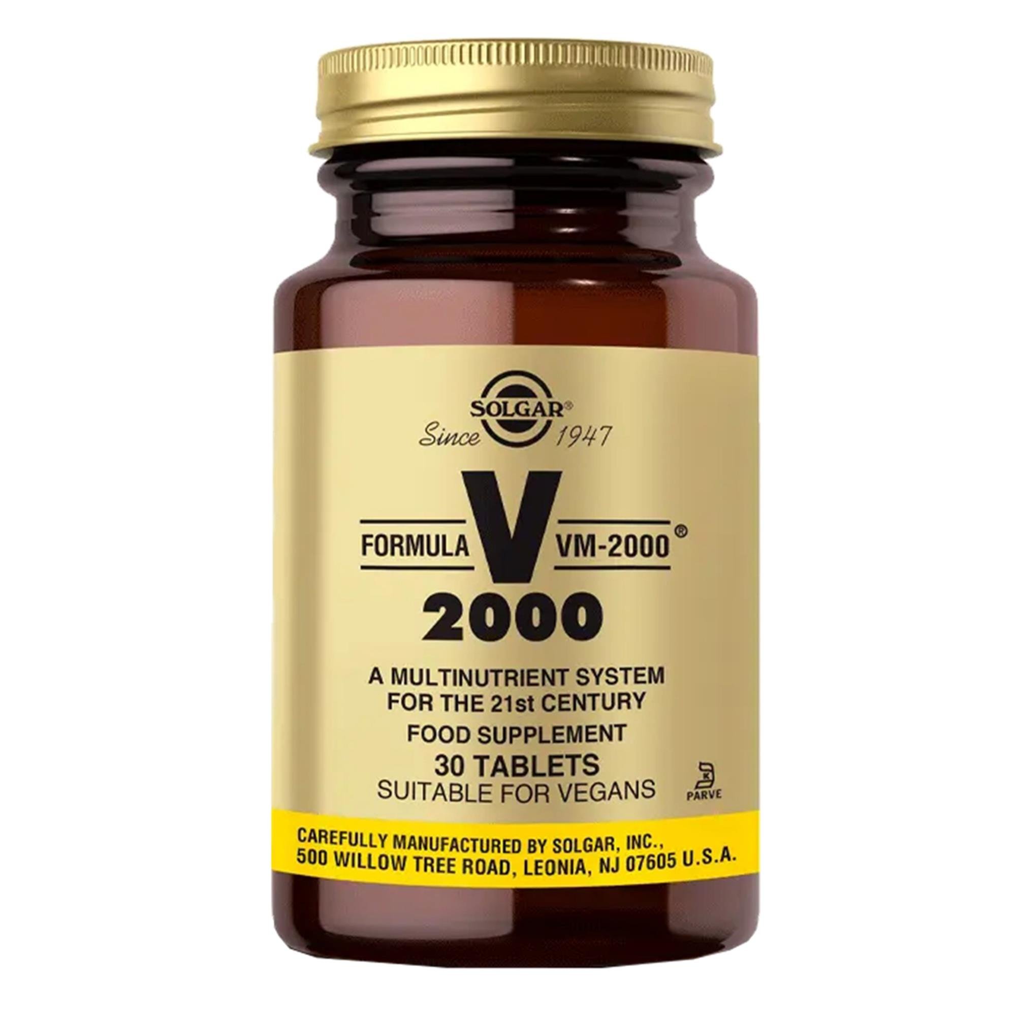 Solgar VM 2000 Multivitamin 30 Tablet