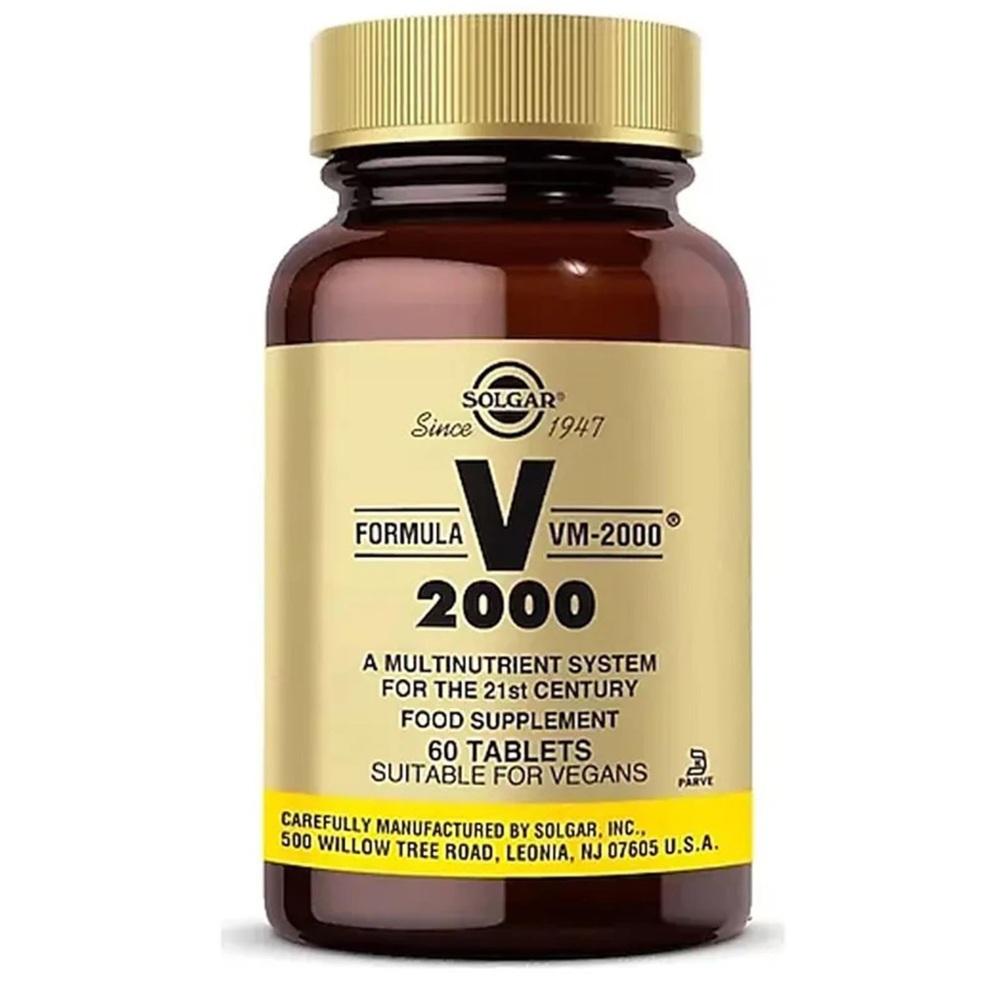 Solgar VM 2000 Multivitamin 60 Tablet