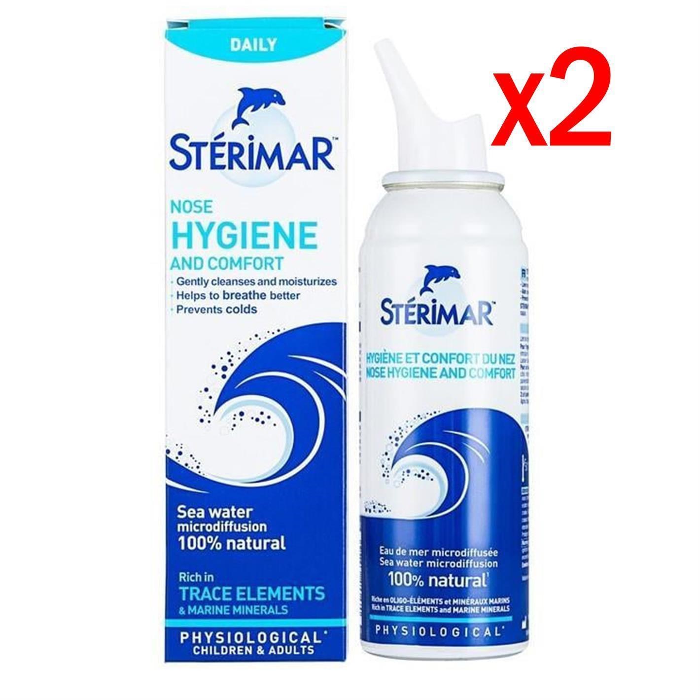 Sterimar Deniz Suyu Burun Spreyi 100 ML 2 Adet