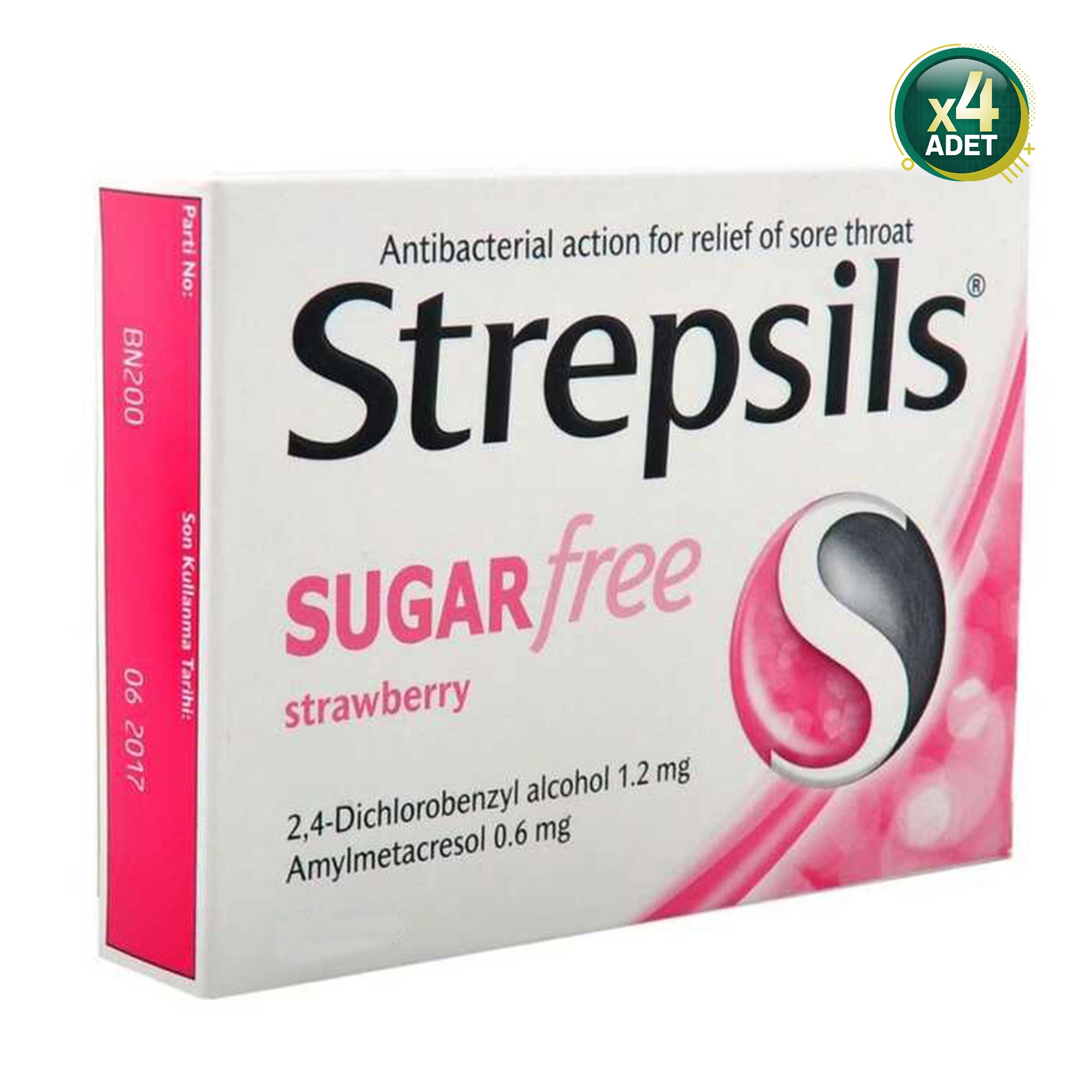 Strepsils Şekersiz Elderberry 24 Pastil 4 Adet