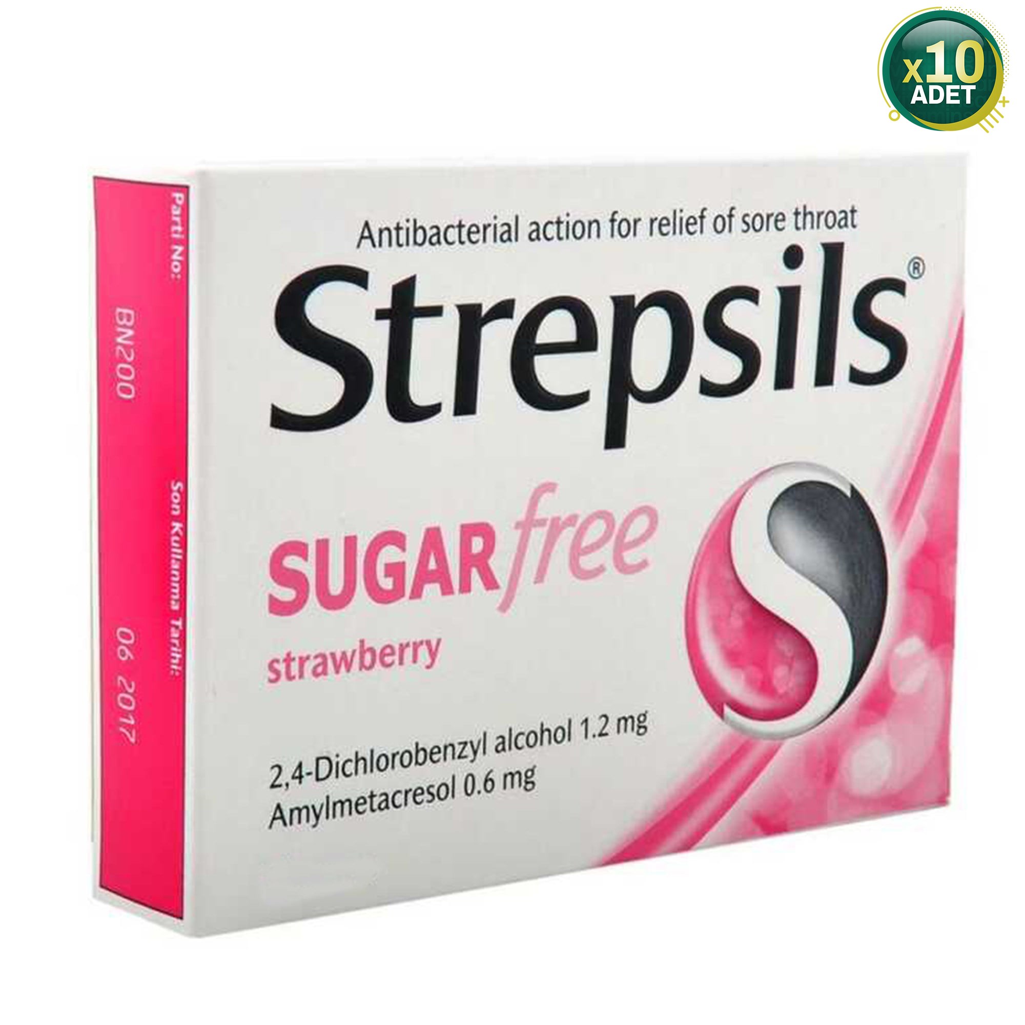 Strepsils Şekersiz Elderberry 24 Pastil - 10 Adet