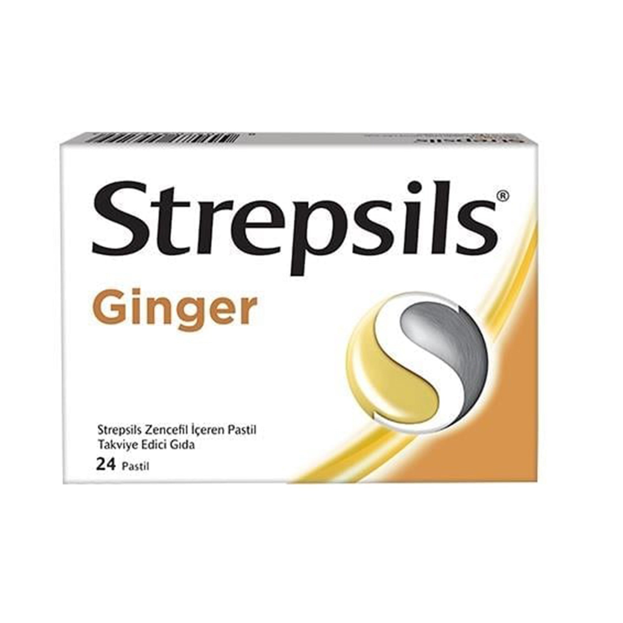 Strepsils Zencefil Aromalı 24'lü Pastil