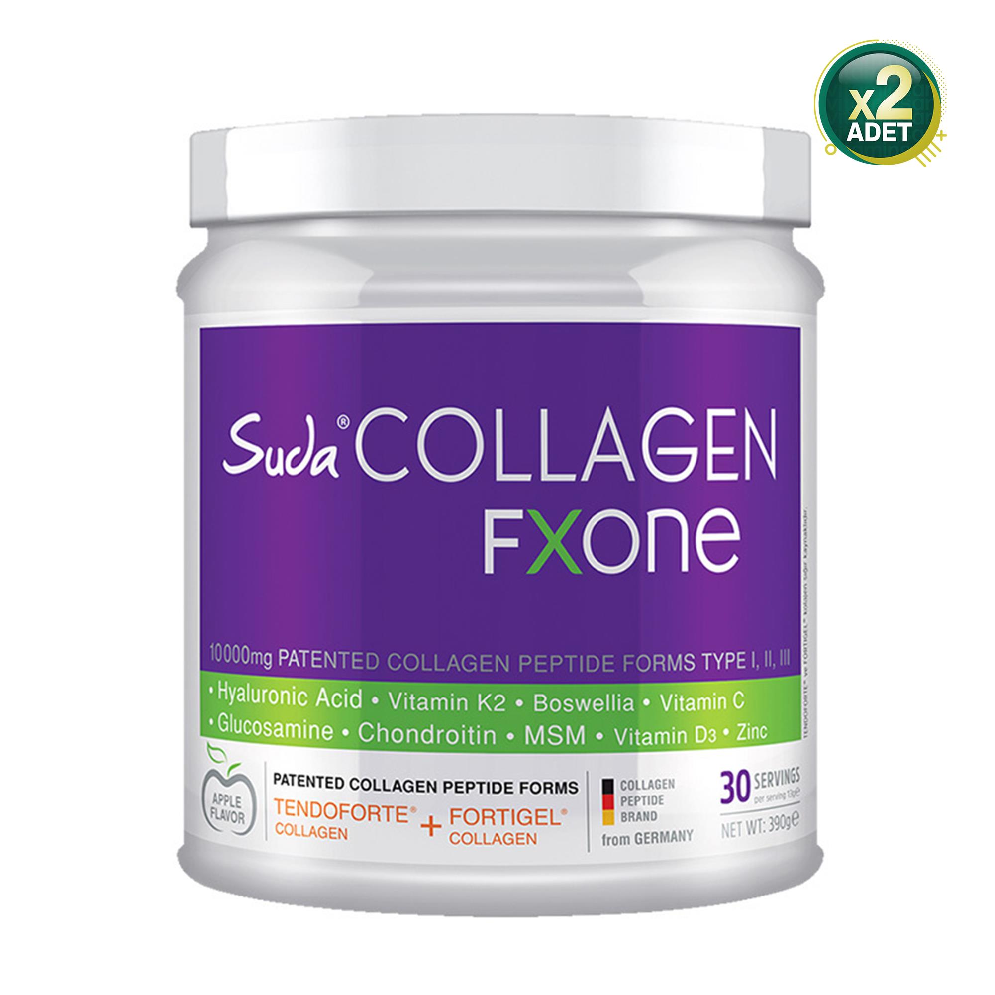 Suda Collagen Fxone Elma Aromalı 390 gr 2 Adet