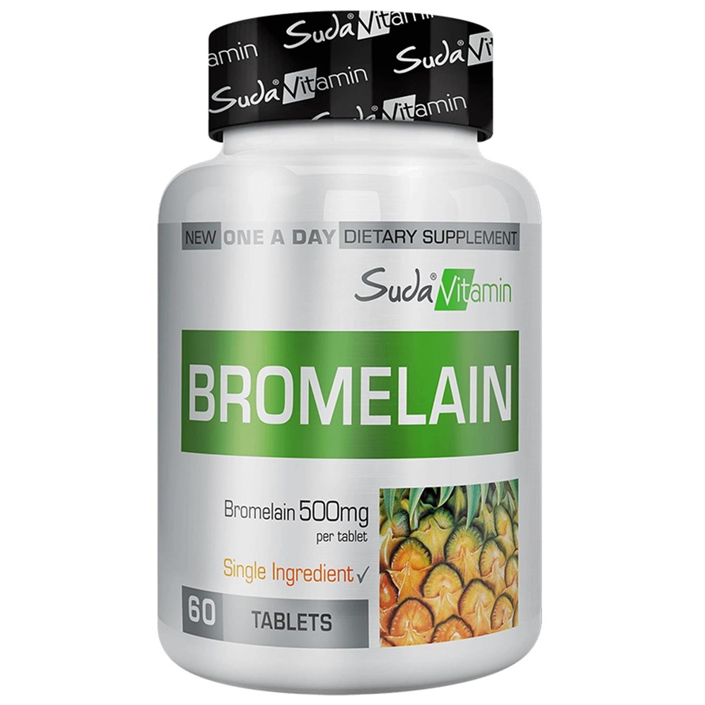 Suda Vitamin Bromelain 500mg 60 Tablet