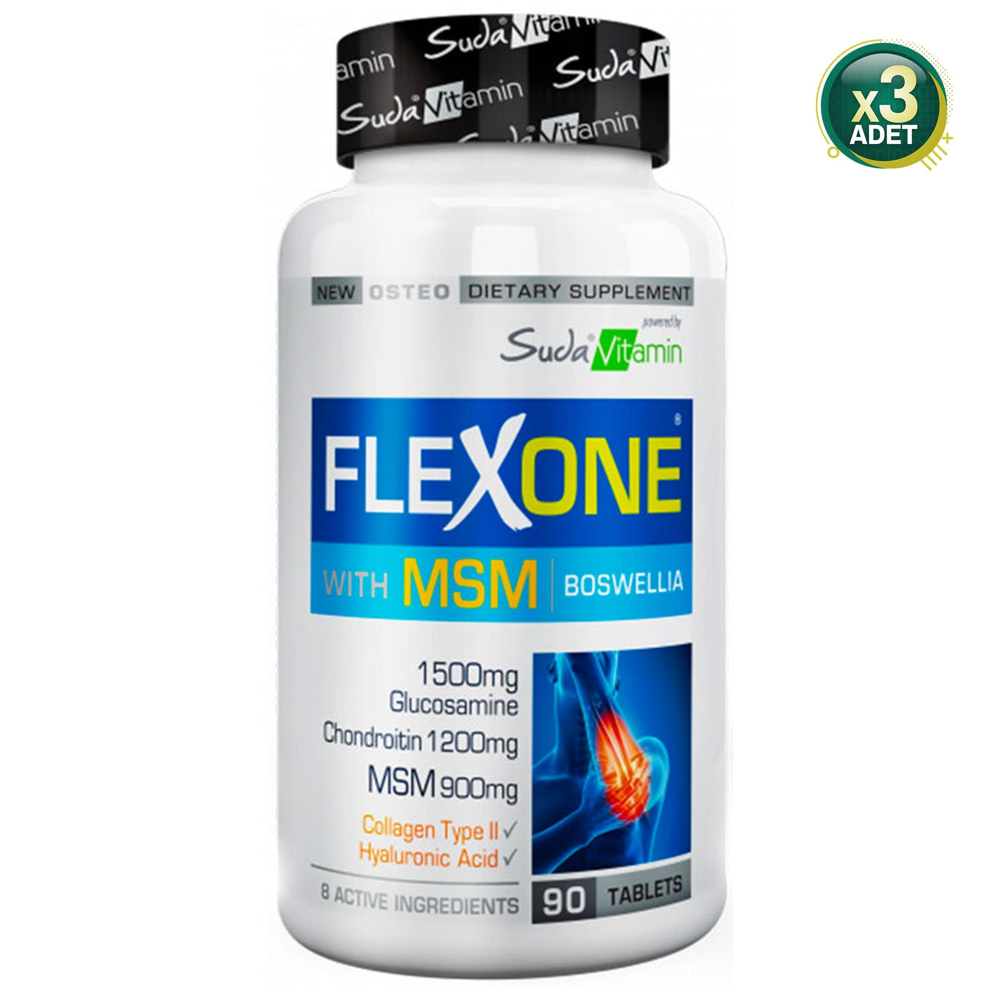 Suda Vitamin Flexone 90 Tablet 3 Adet