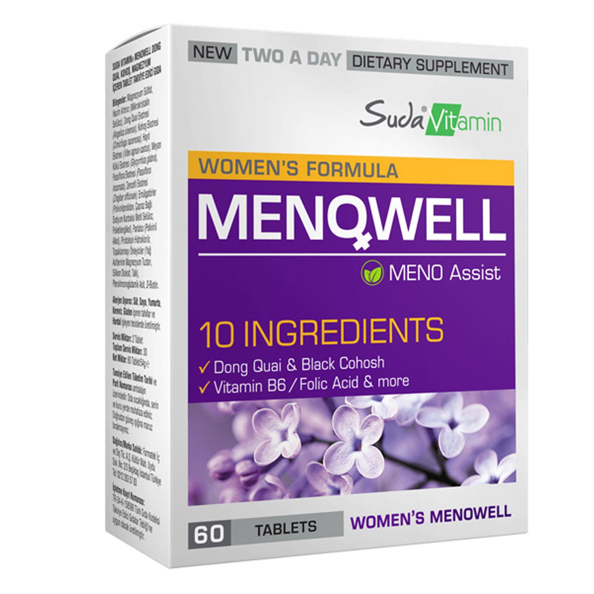 Suda Vitamin Menowell 60 Tablet