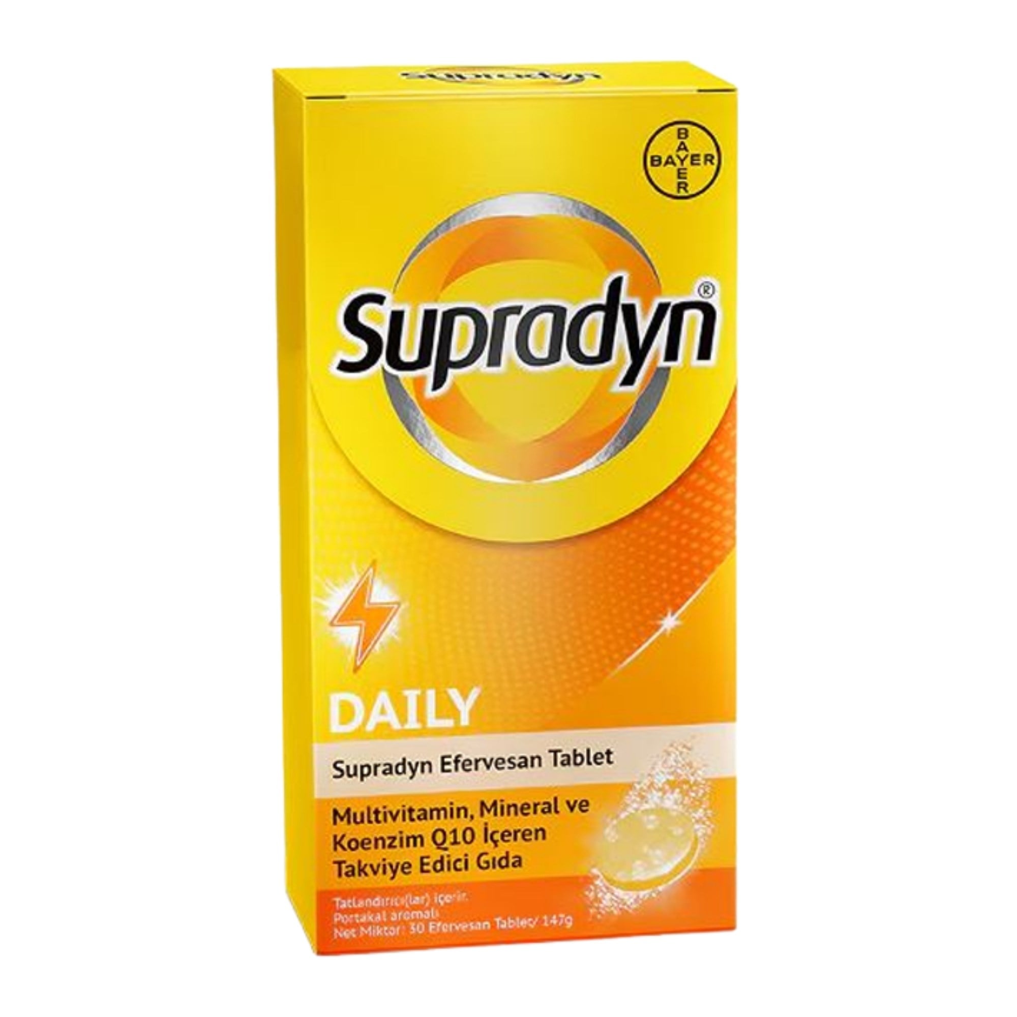 Supradyn Daily Koenzim Q10 Efervesan 30 Tablet