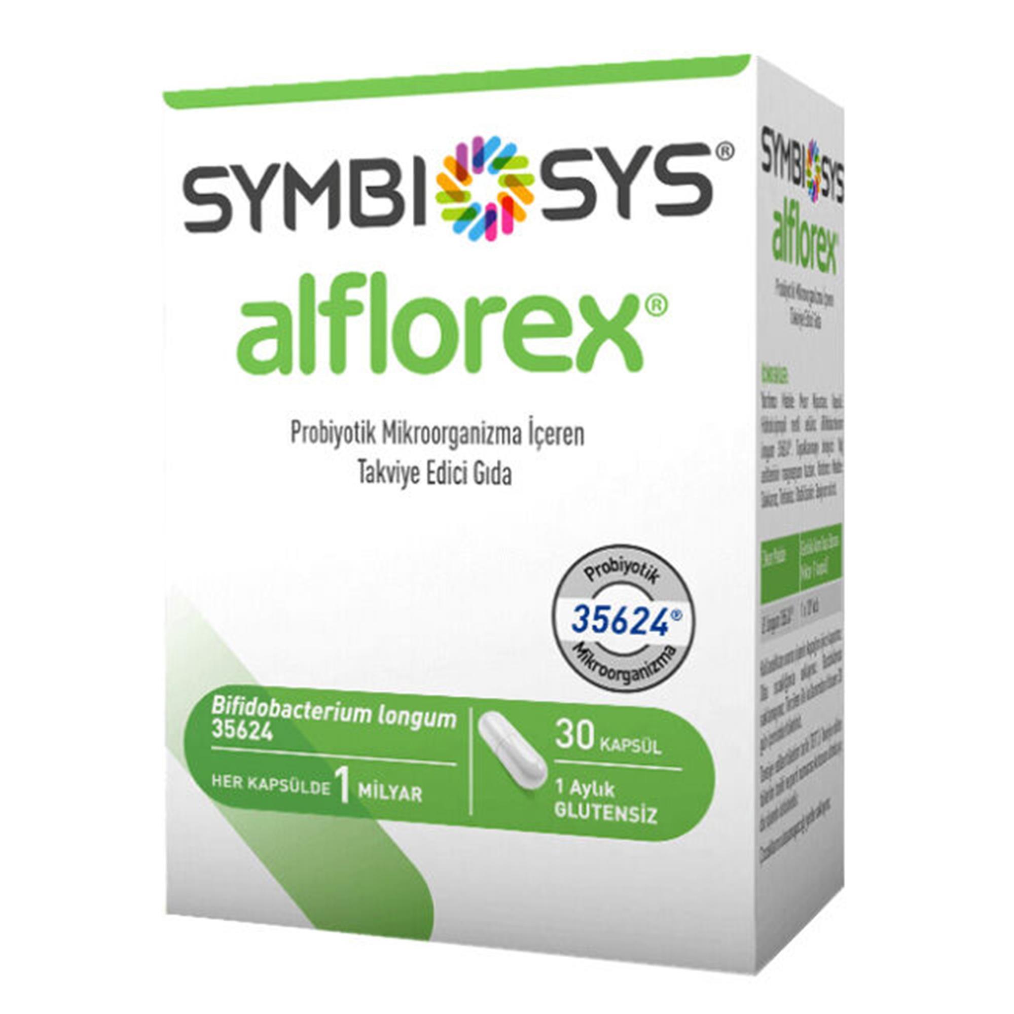 Symbiosys Alflorex Probiyotik 30 Kapsül