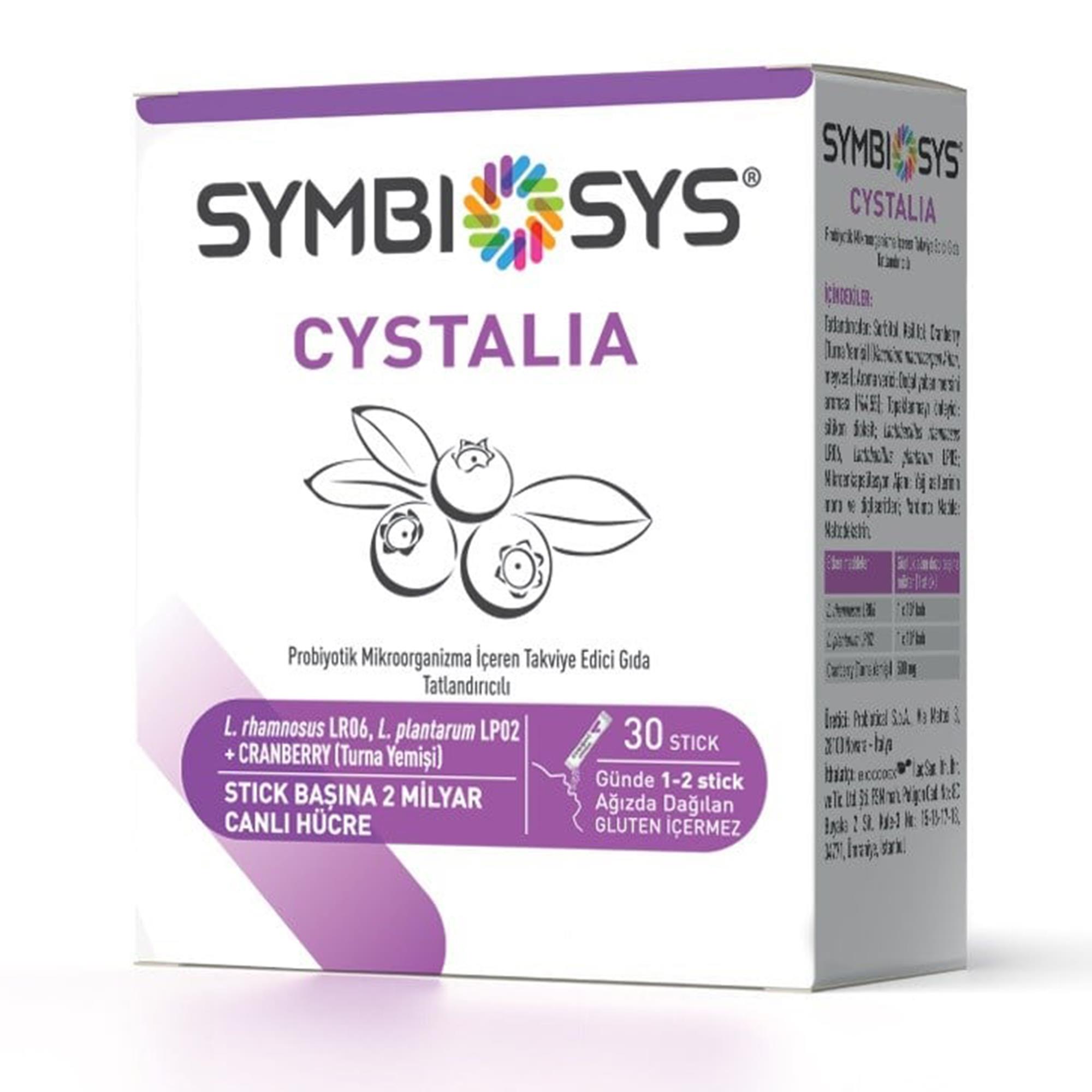 Symbiosys Cystalia Probiyotik 30 Saşe