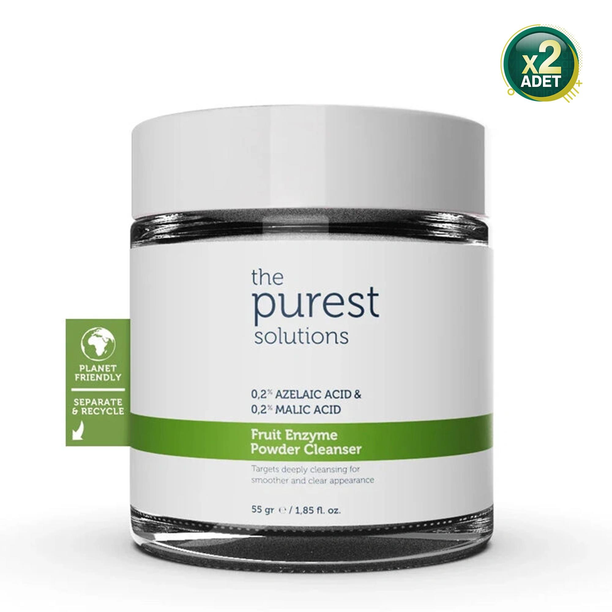 The Purest Solutions Fruit Enzyme Powder Cleanser 55 gr 2 Adet