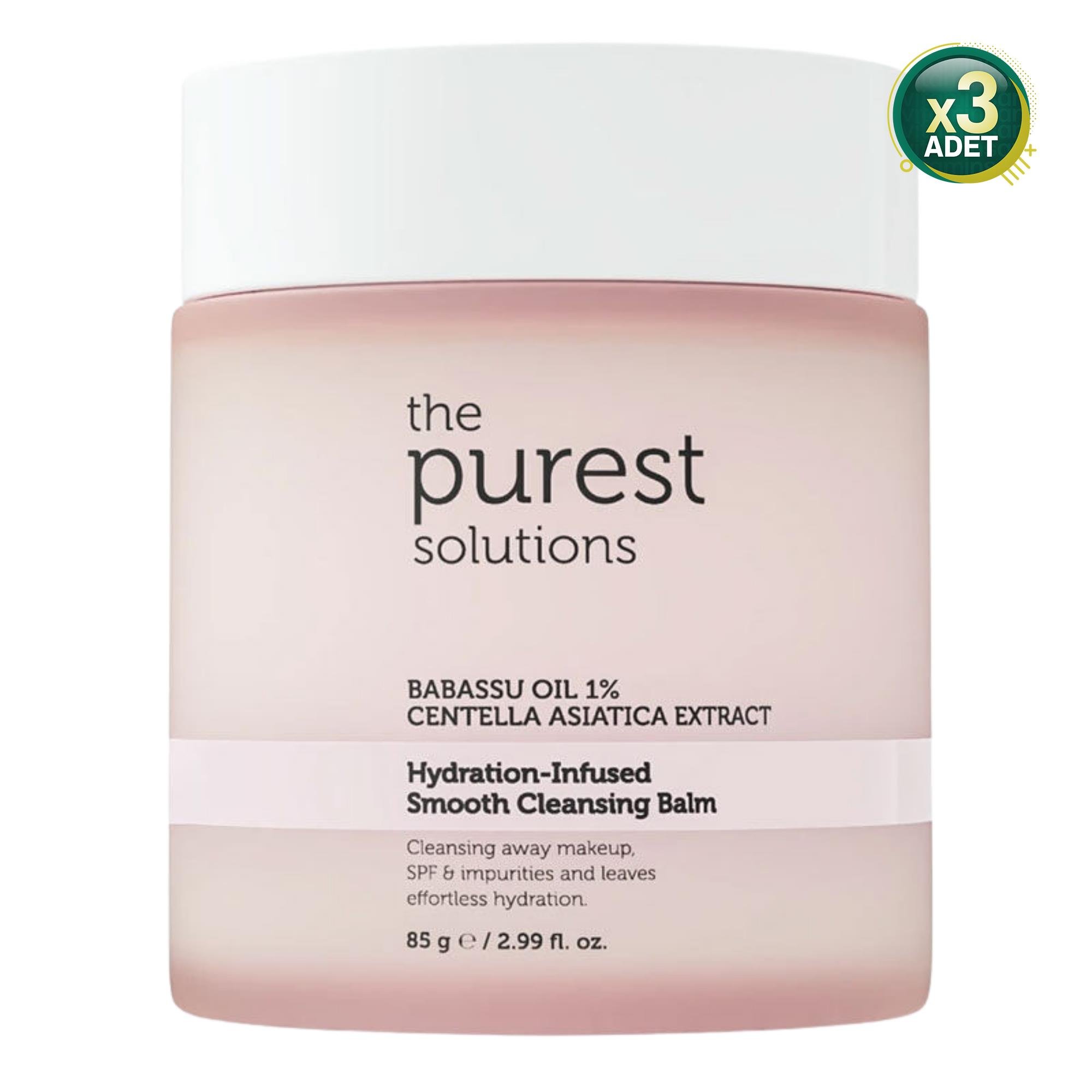 The Purest Solutions Hassas ve Kuru Ciltler İçin Temizleyici Balm 85 gr 3 Adet