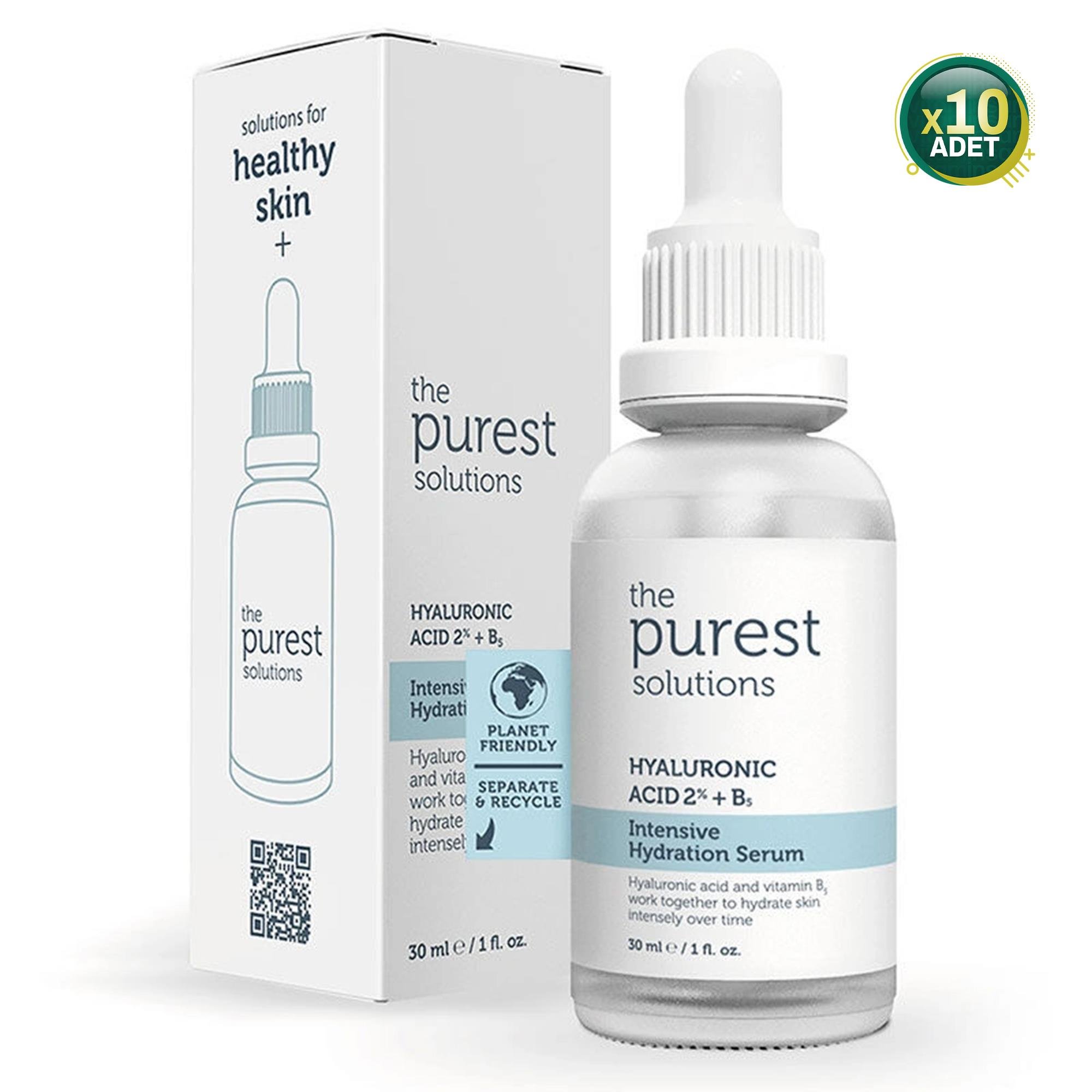 The Purest Solutions Hyaluronic Acid Serum 30 ml 10 Adet