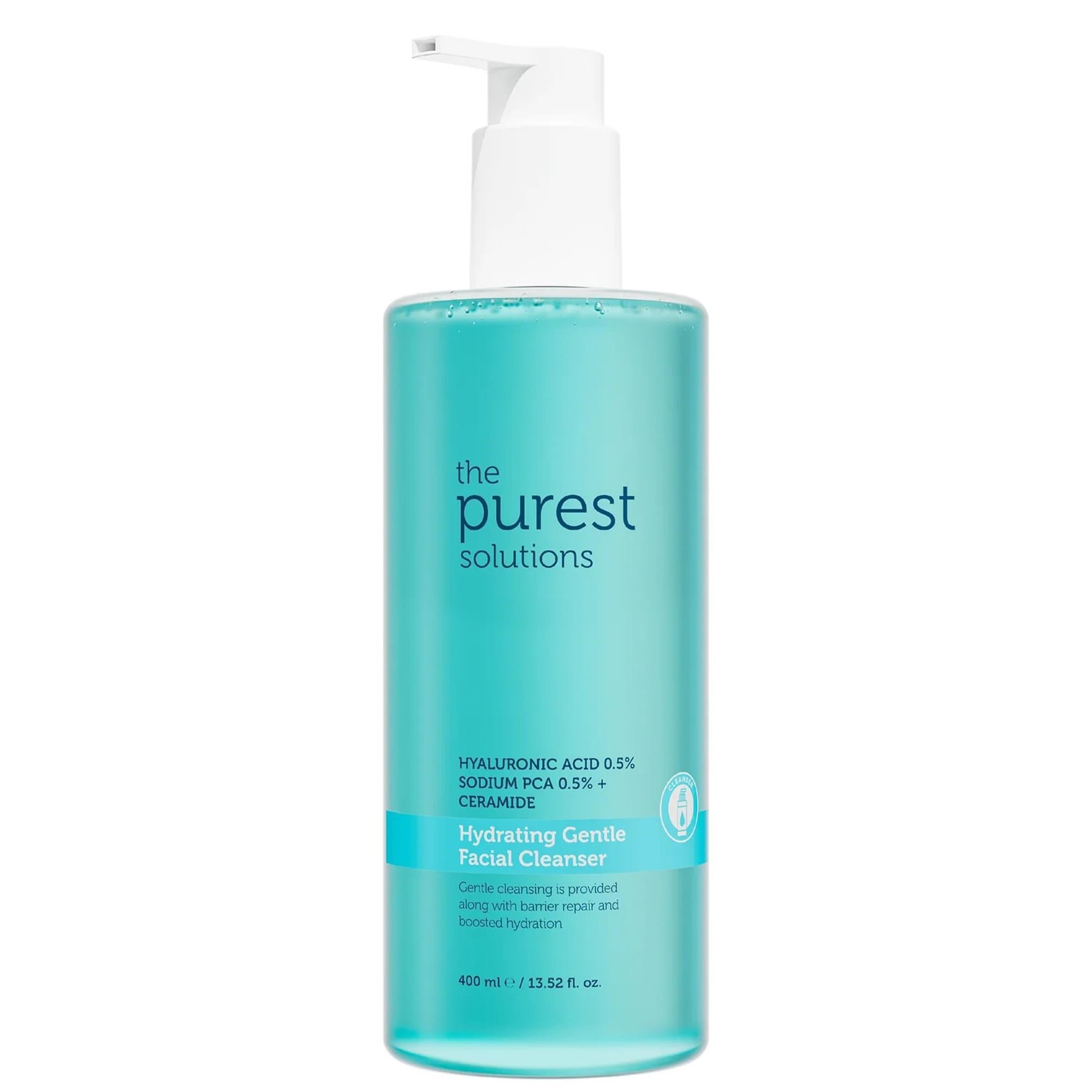 The Purest Solutions Hydrating Gentle Kuru ve Karma Ciltler için Yüz Temizleme Jeli 400 ml
