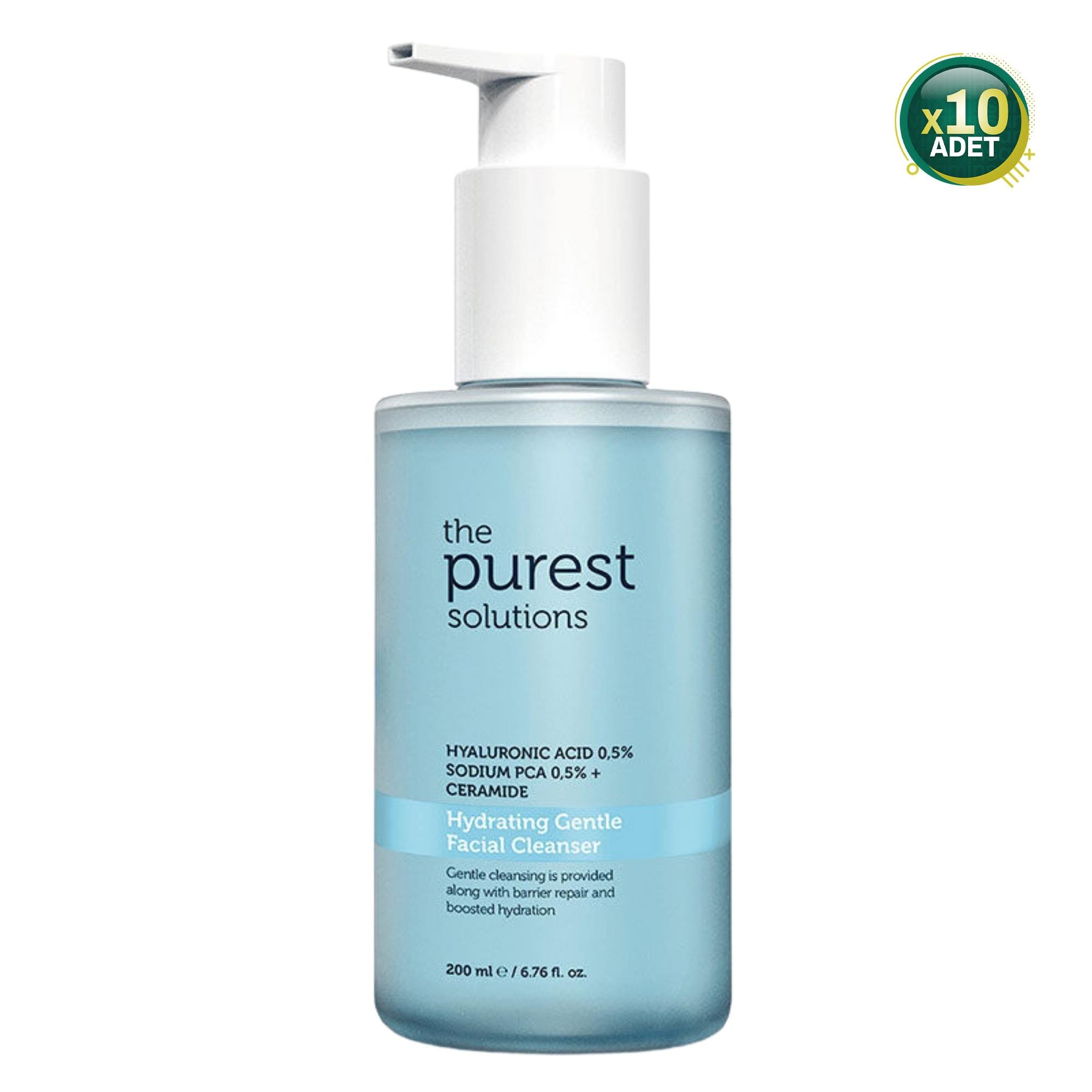 The Purest Solutions Hydrating Gentle Facial Cleanser 200 ml 10 Adet