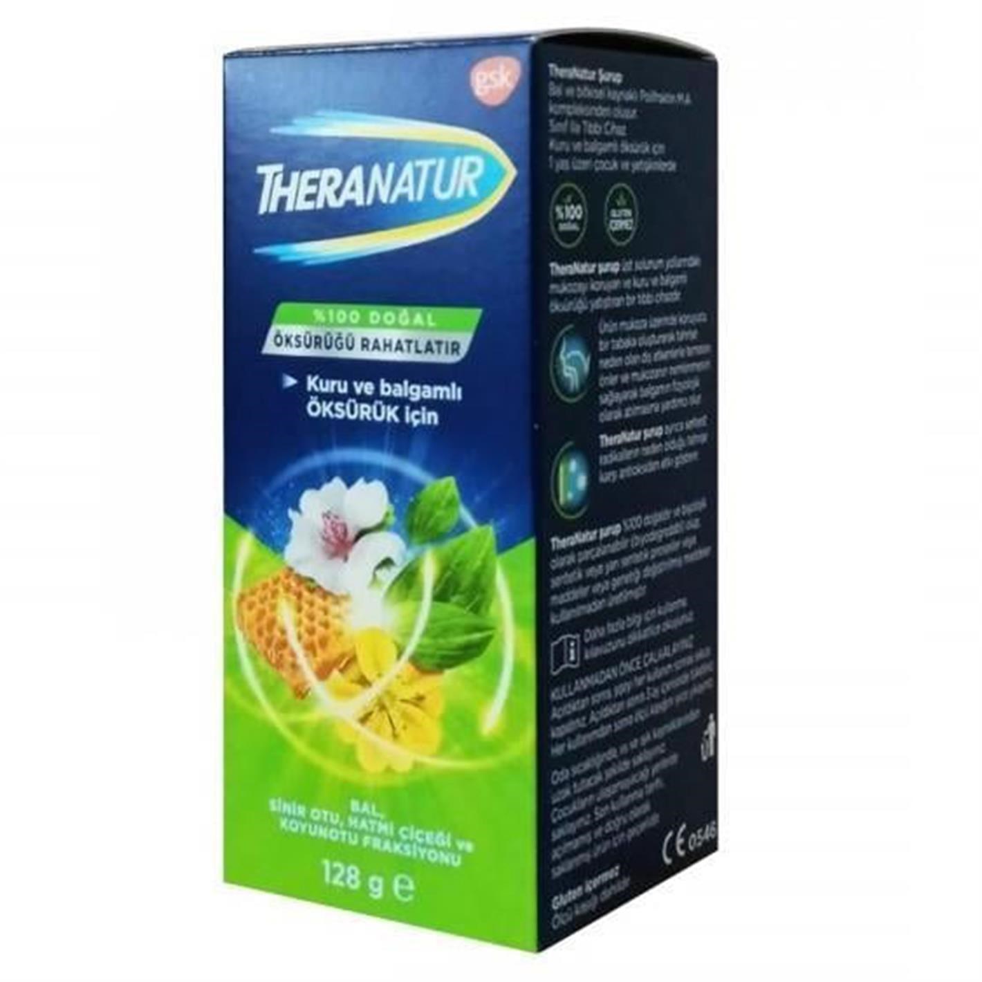 Theranatur Bitkisel Şurup 128 Gr