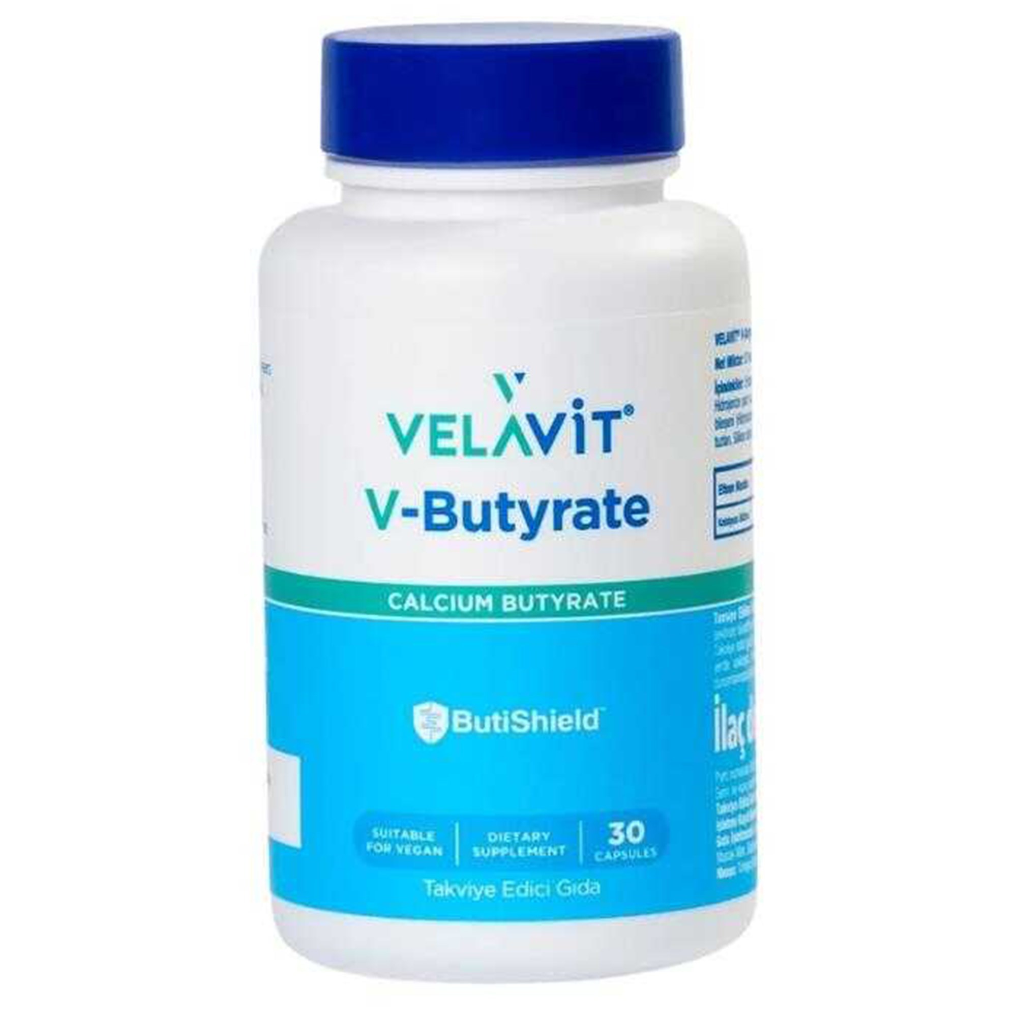 Velavit V-Butyrate Calcium 30 Kapsül