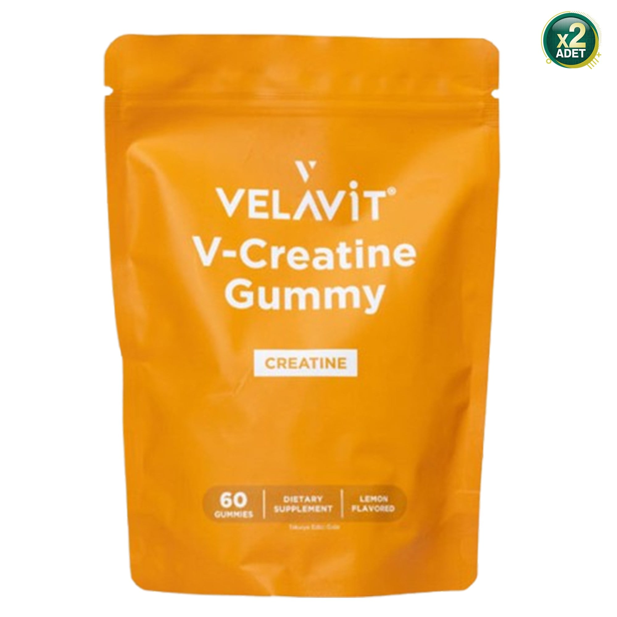 Velavit V Creatine Gummy 60 Adet 2'li Paket