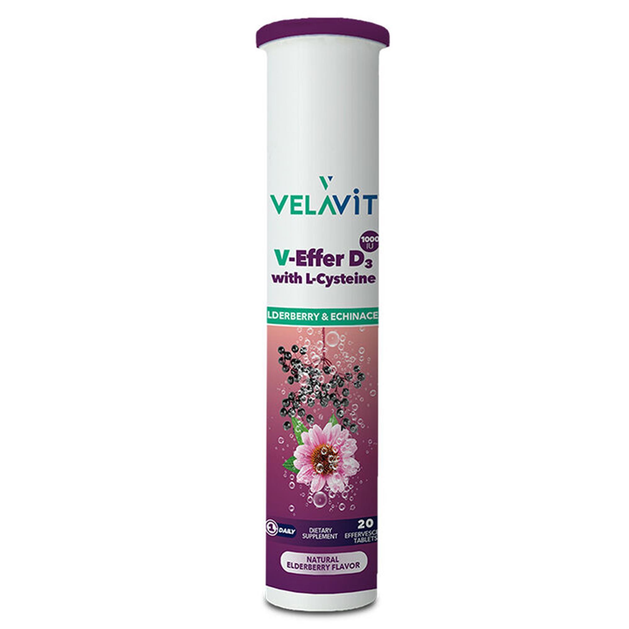 Velavit V-Effer C 1000 mg 20 Efervesan Tablet