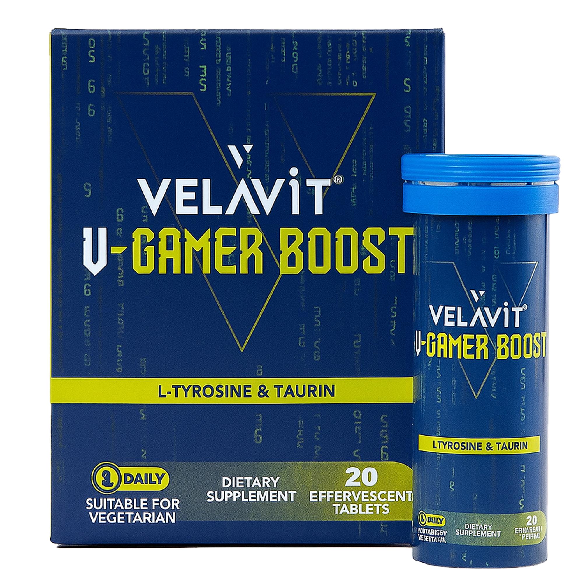 Velavit V-Gamer Boost Efervesan