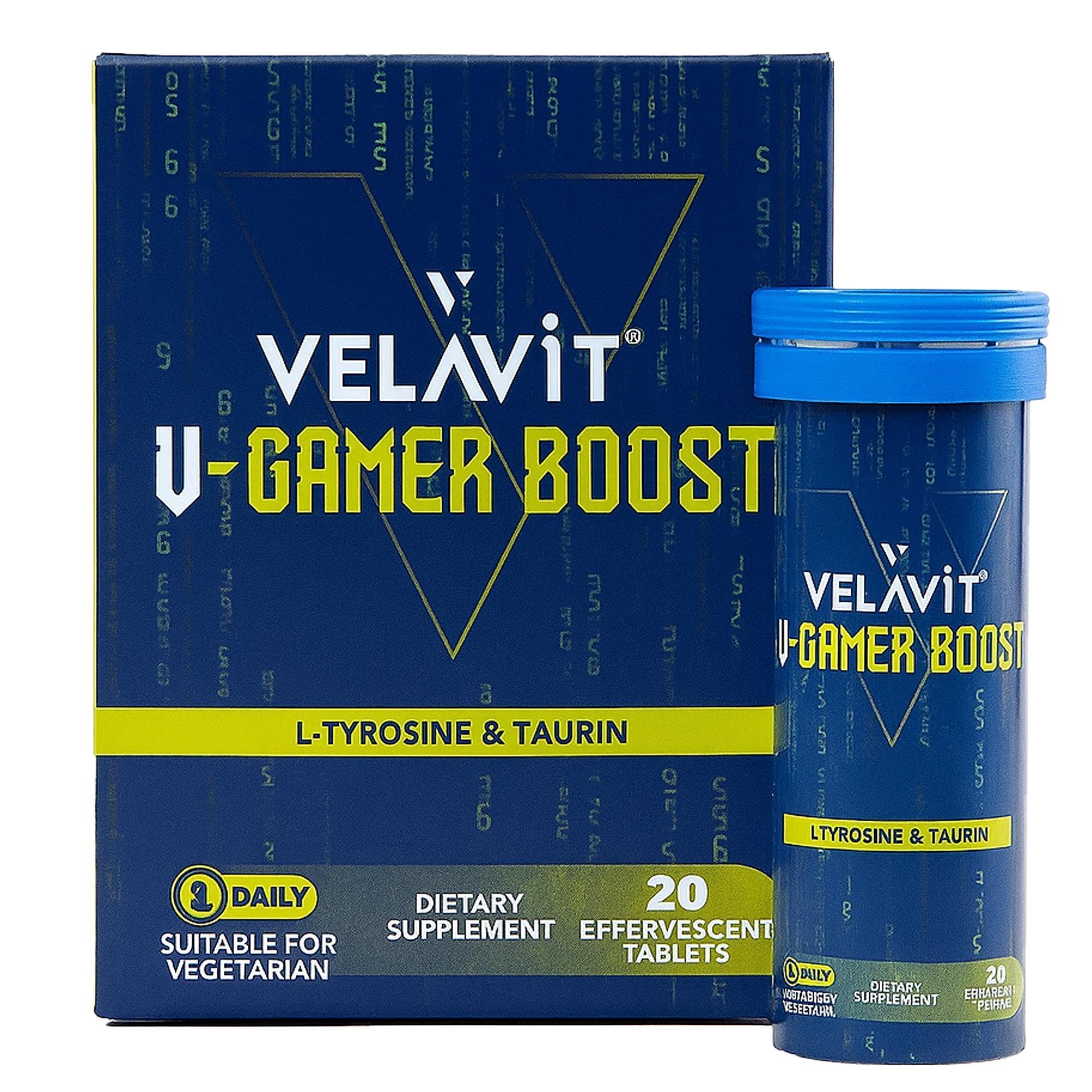 Velavit V-Gamer Boost Efervesan