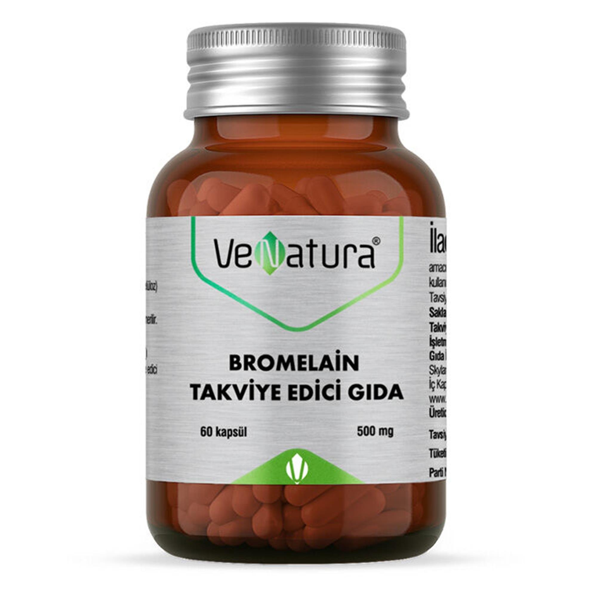Venatura Bromelain 60 Kapsül