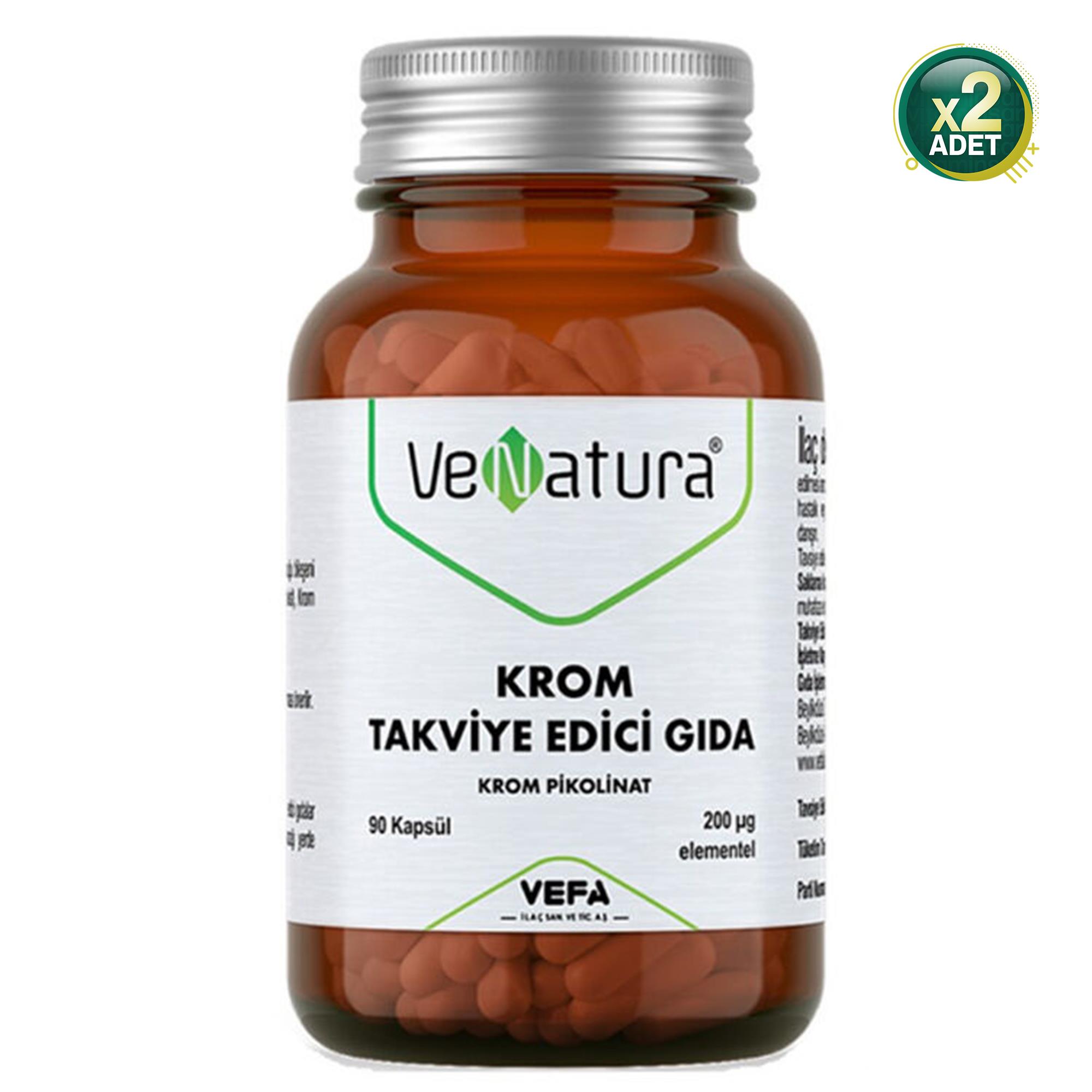 Venatura Krom 90 Kapsül 2 Adet