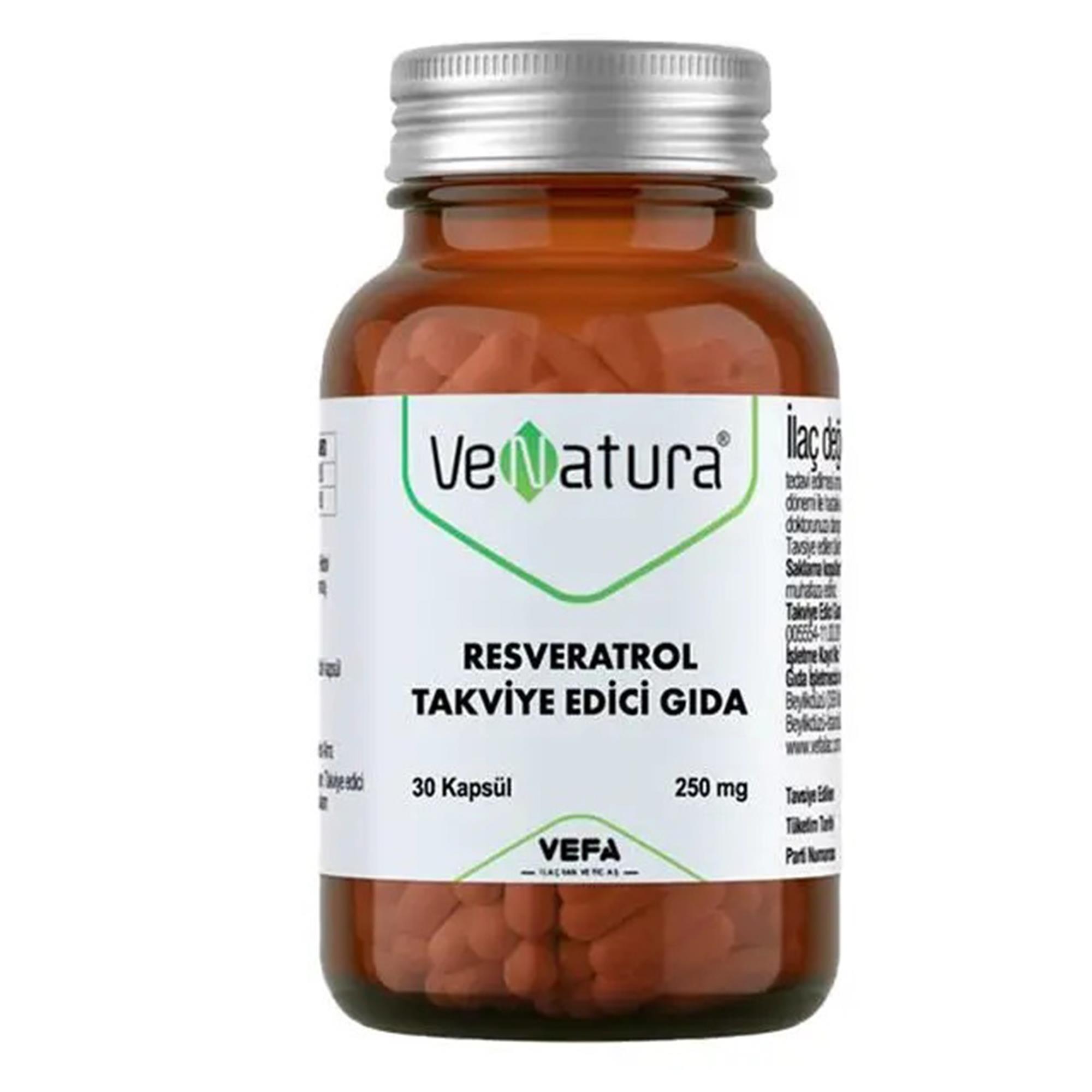 Venatura Resveratrol 30 Kapsül