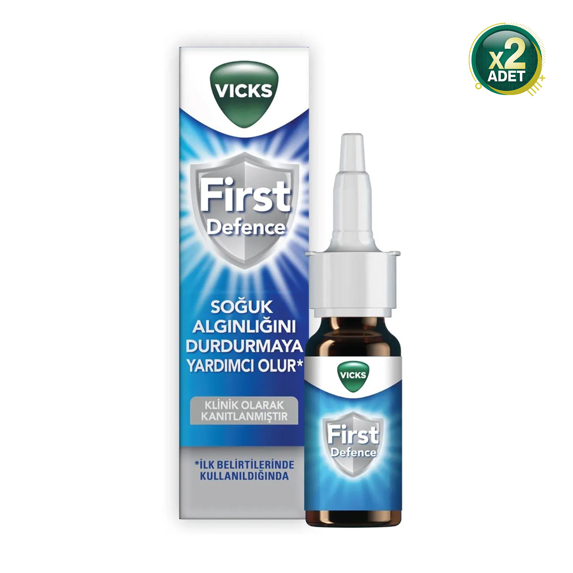 Vicks First Defence 15 ml 2'li Burun Spreyi