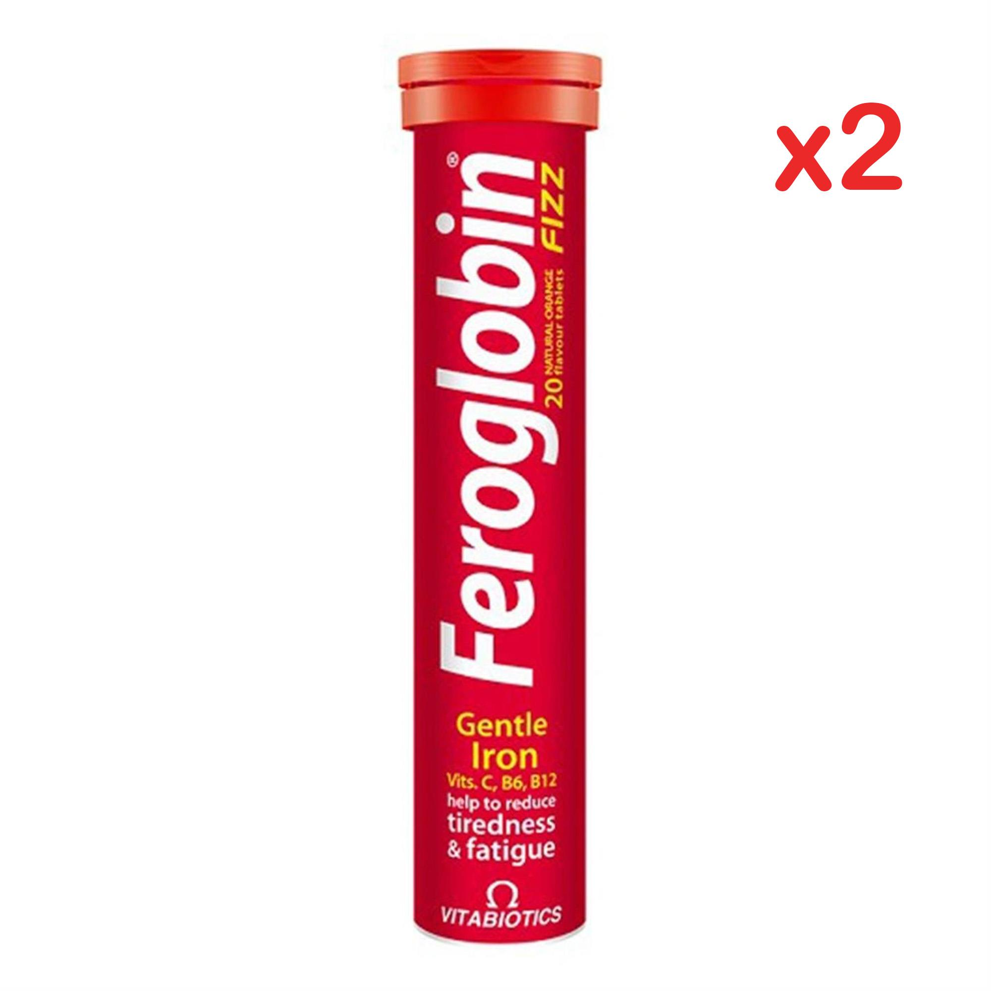 Vitabiotics Feroglobin FIZZ 20 Efervesan Tablet 2 Adet