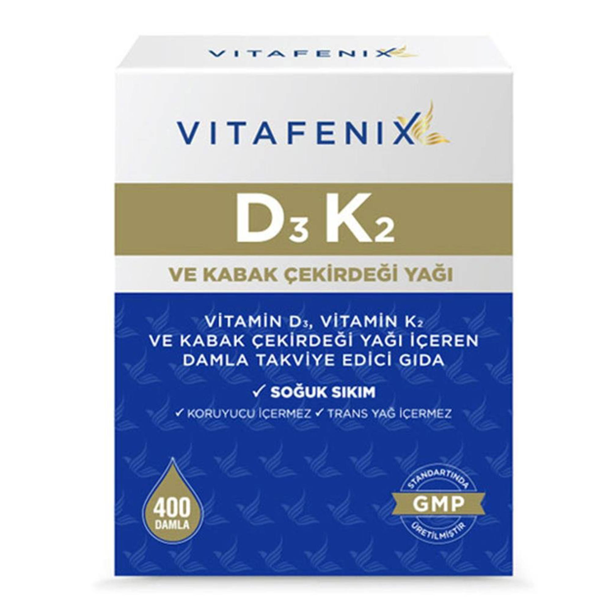 Vitafenix D3K2 400 Damla 20 ml
