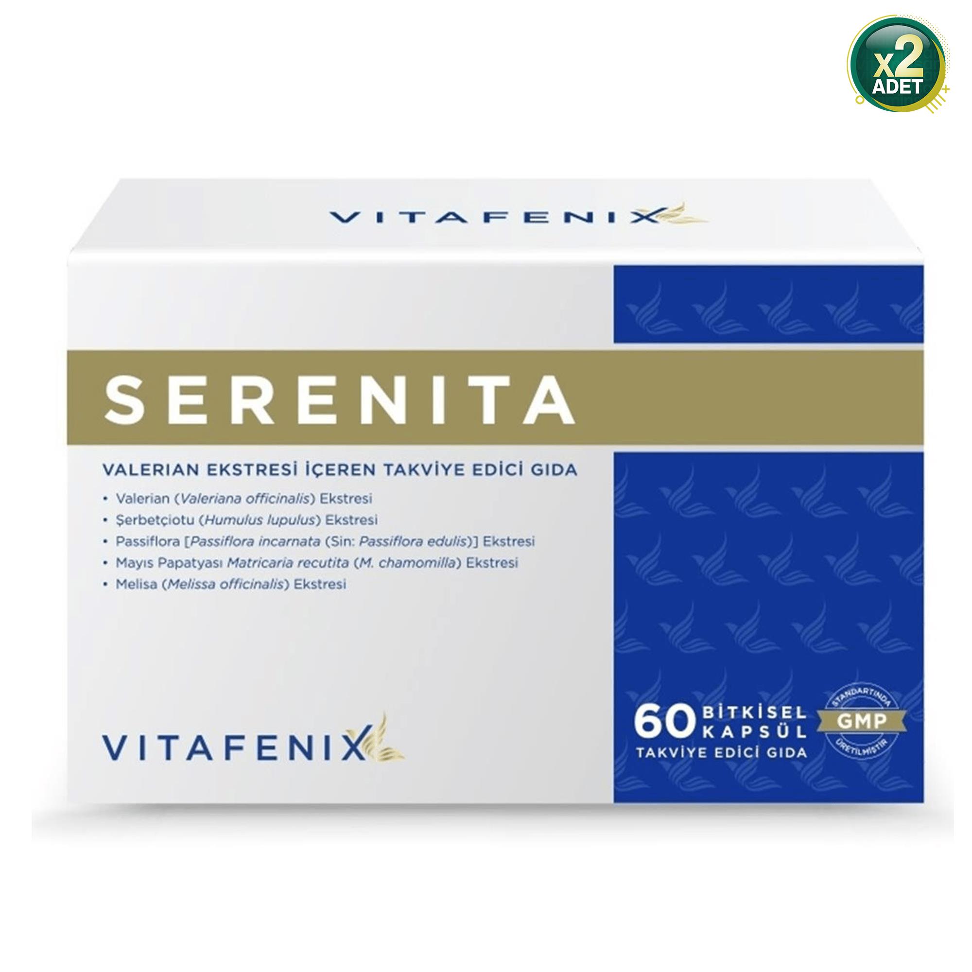 Vitafenix Serenita 60 Kapsül 2 Adet