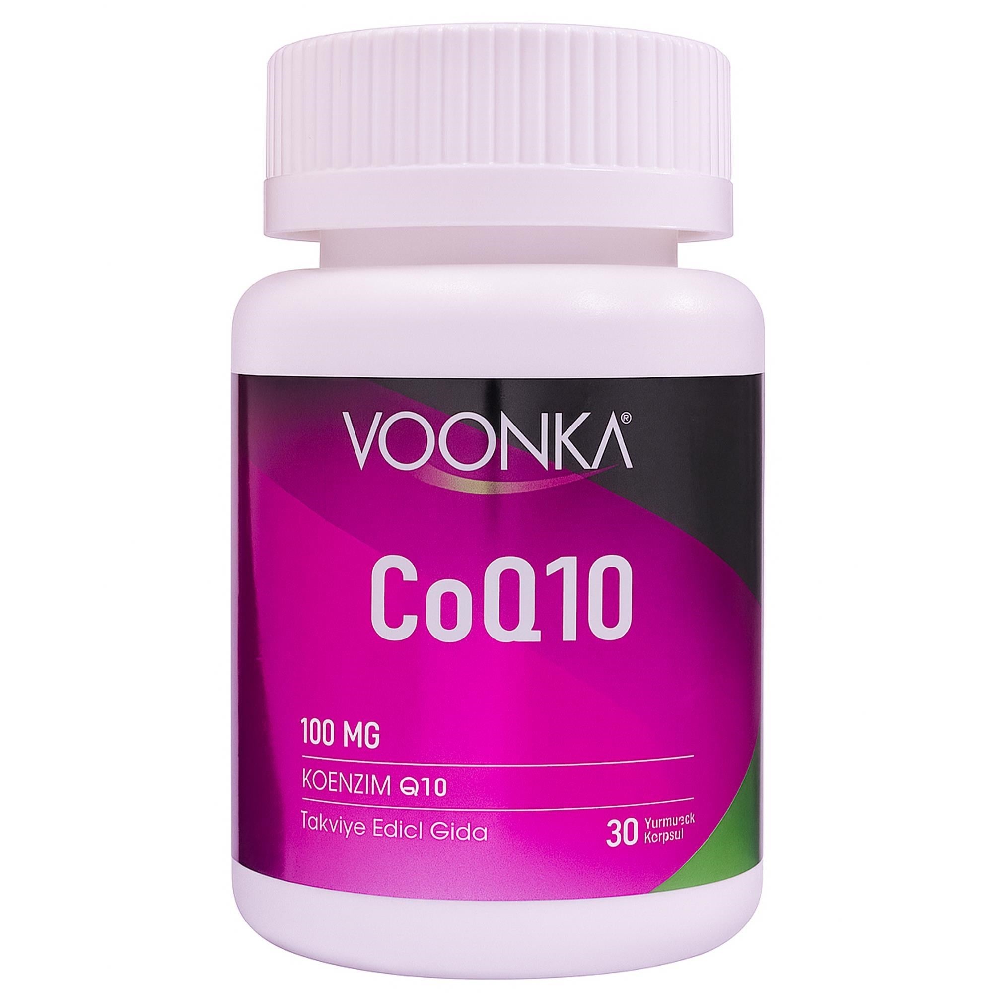Voonka CoQ10 100 mg 30 Kapsül