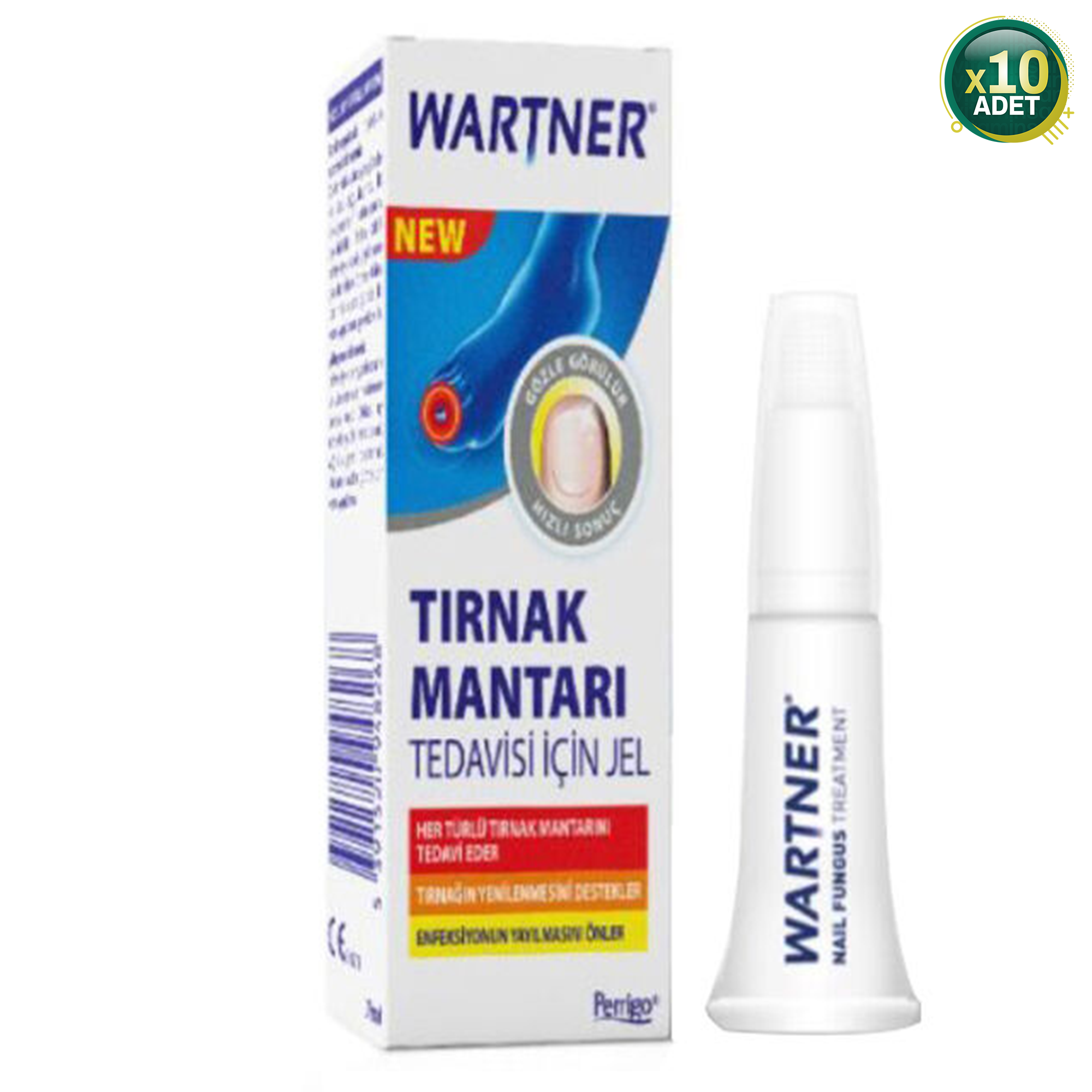 Wartner Tırnak Bakım Jeli 7 ml 10 Adet
