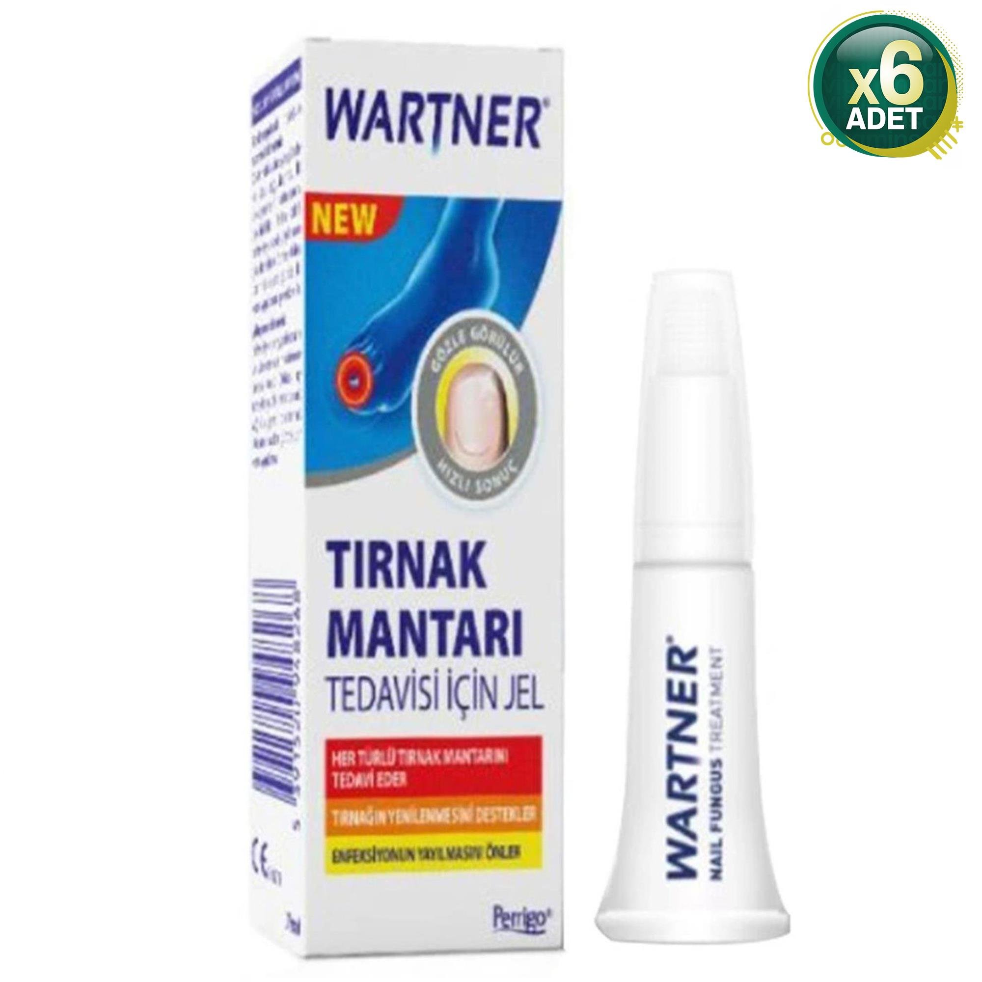 Wartner Tirnak Mantarı Tedavi Jeli 6 x 7 ML