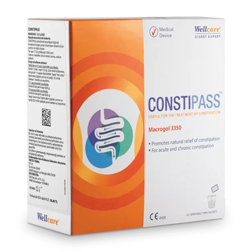 Wellcare Constipass Macrogol 3350 10 Saşe