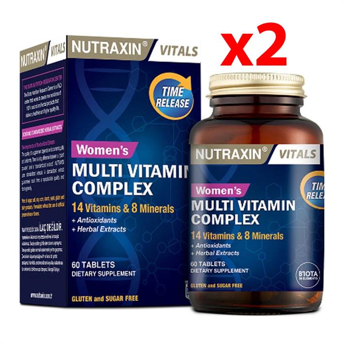 Nutraxin vitals. Nutraxin Vitals Multivitamin Complex. Nutraxin b Vitamin Complex фото состава.