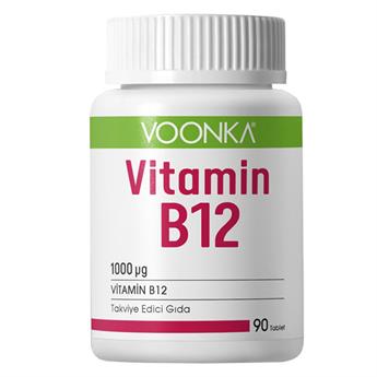 Voonka Vitamin B12 İçeren 90 Tablet