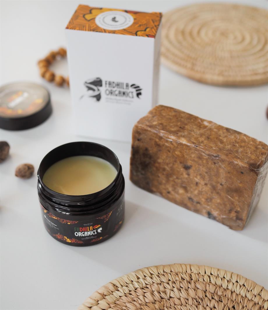 2li Büyük Set (100gr Shea Yağı + 250gr Afrika Sabunu)