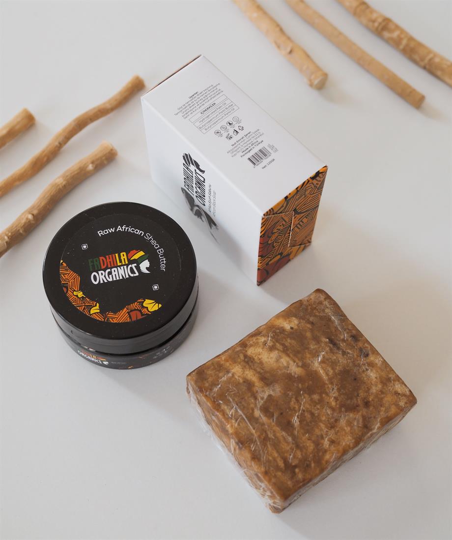 2li Küçük Set (50gr Shea Yağı + 125gr Afrika Sabunu)	