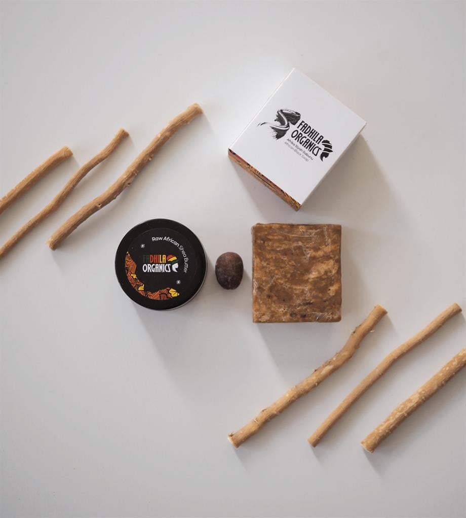 2li Orta Set (100gr Shea Yağı + 125gr Afrika Sabunu)