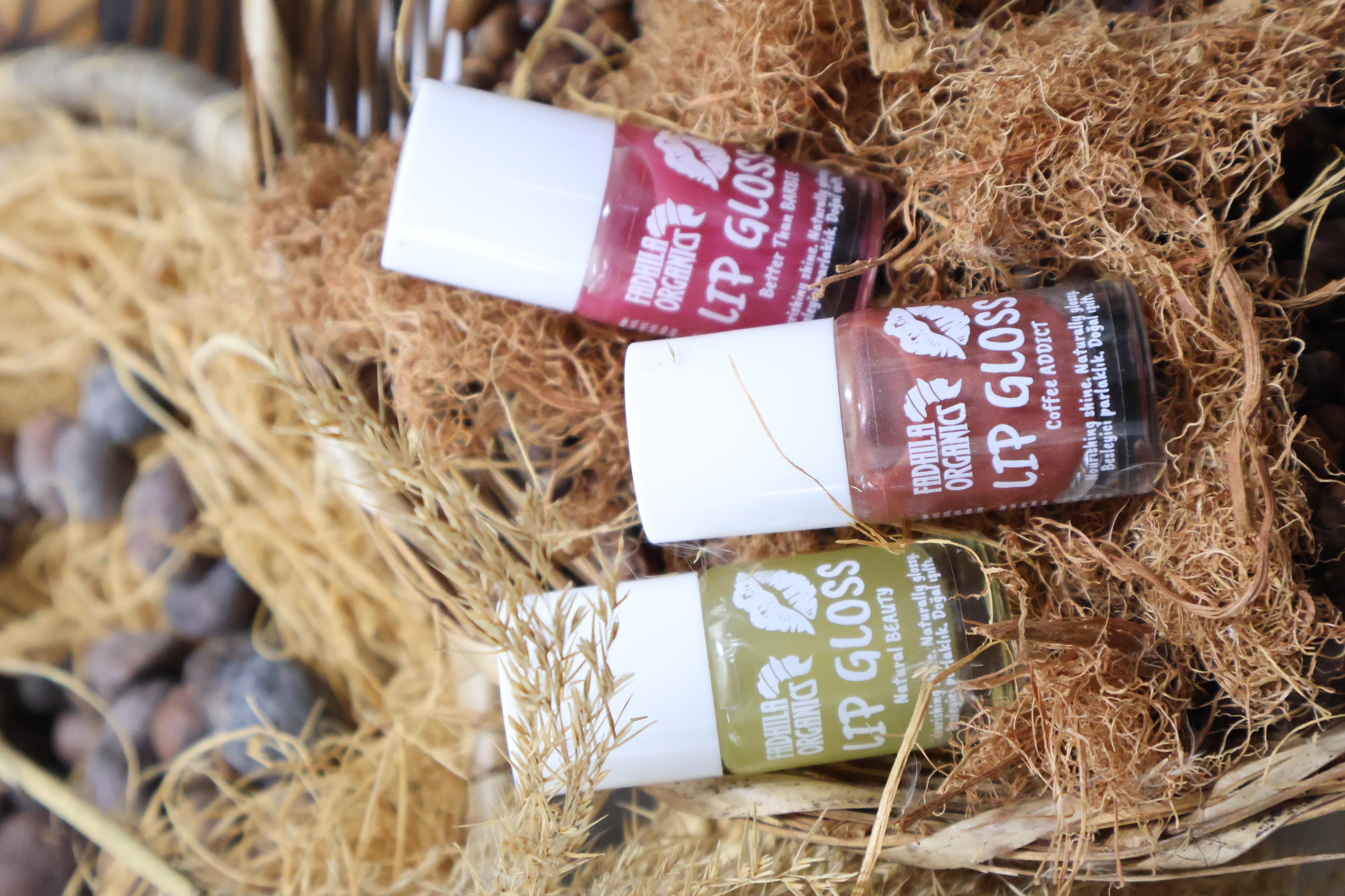 3Lü Doğal Işıltılı Lip Gloss Seti