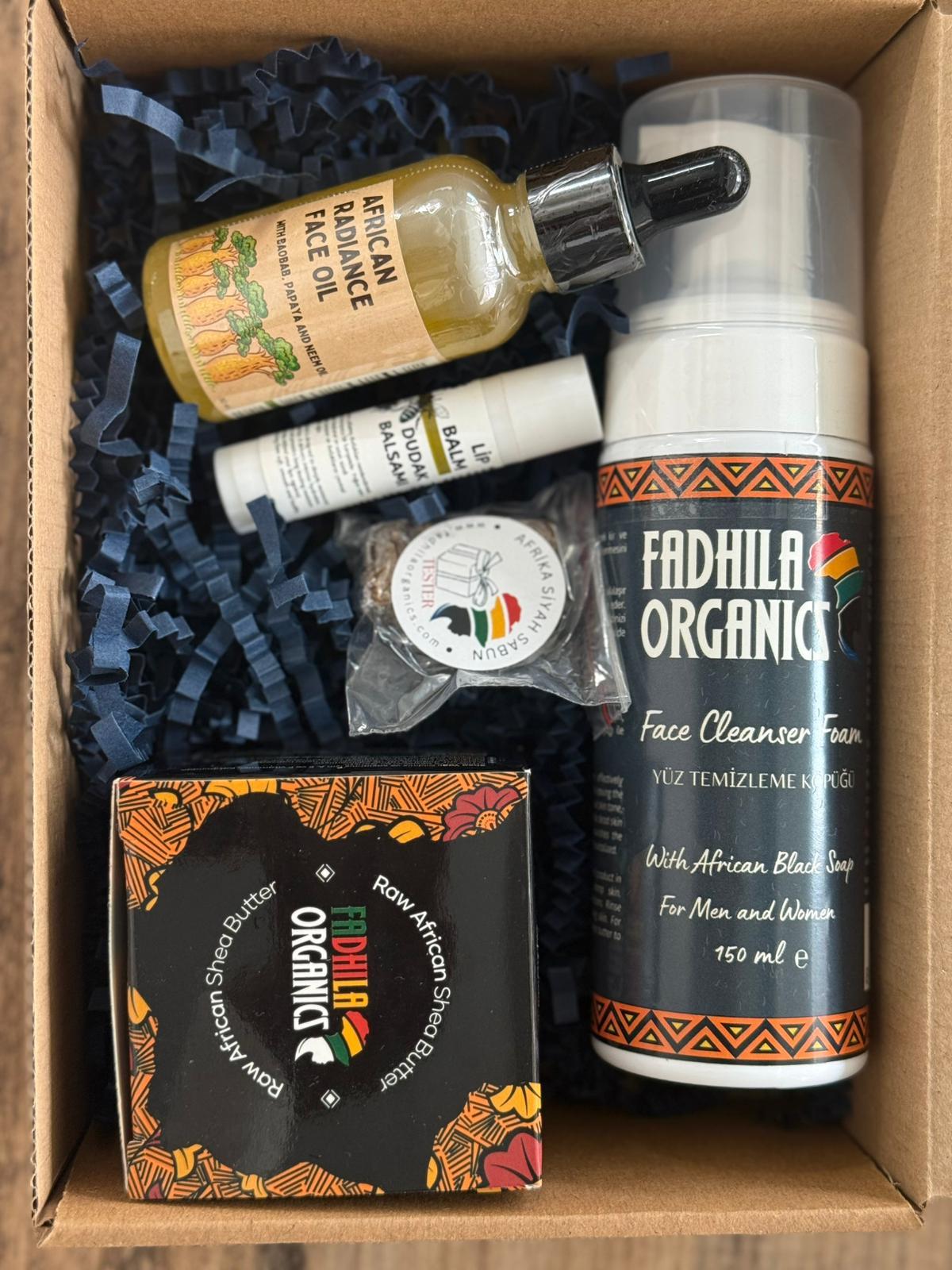 4Lü Cilt Bakım Başlangıç Seti (Tester Afrika Siyah Sabun Hediyeli)